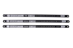 3 Piece Carbon Alloy Steel Hacksaw Blade Set 3 Piece Carbon Alloy Steel Hacksaw Blade Set