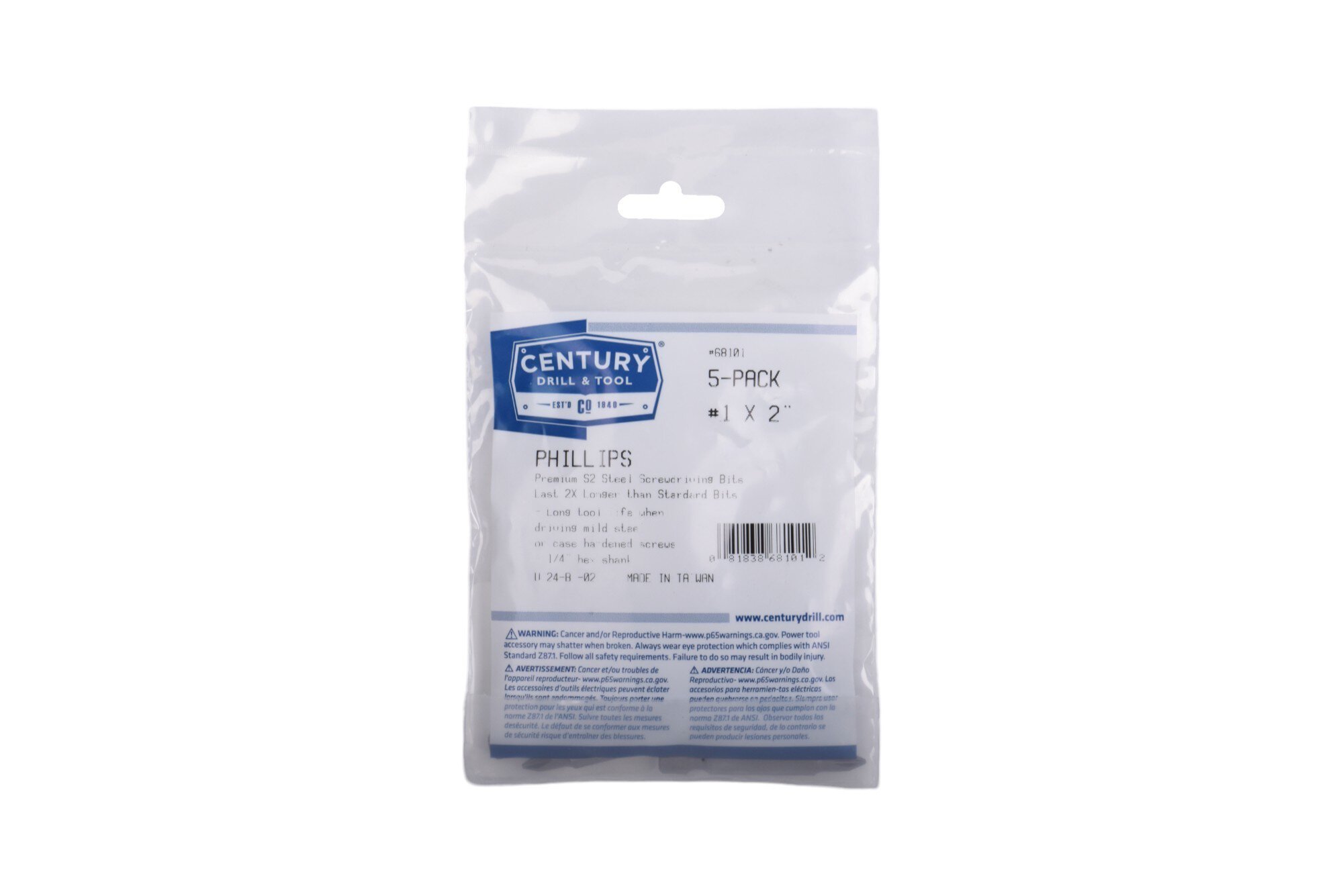 S2 Screwdriving Bit – Phillips