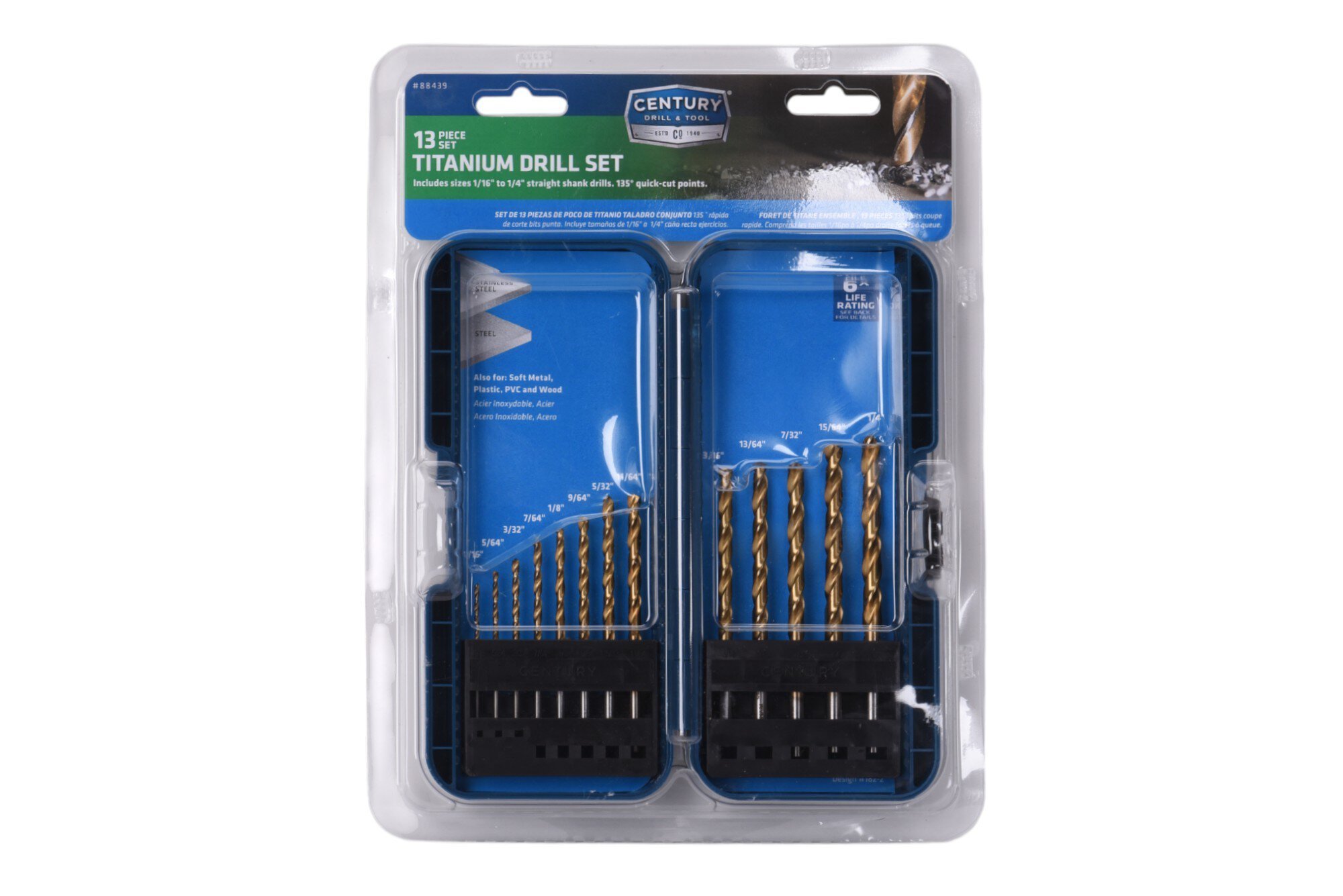 Titanium Drill Bit Set
