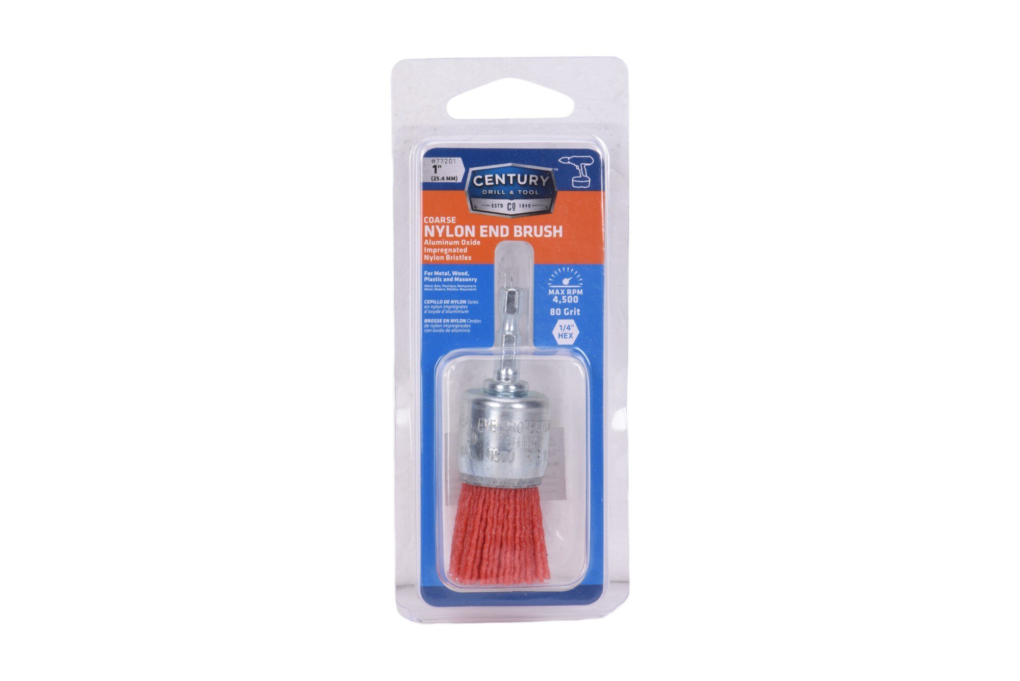 Nylon Abrasive End Brush