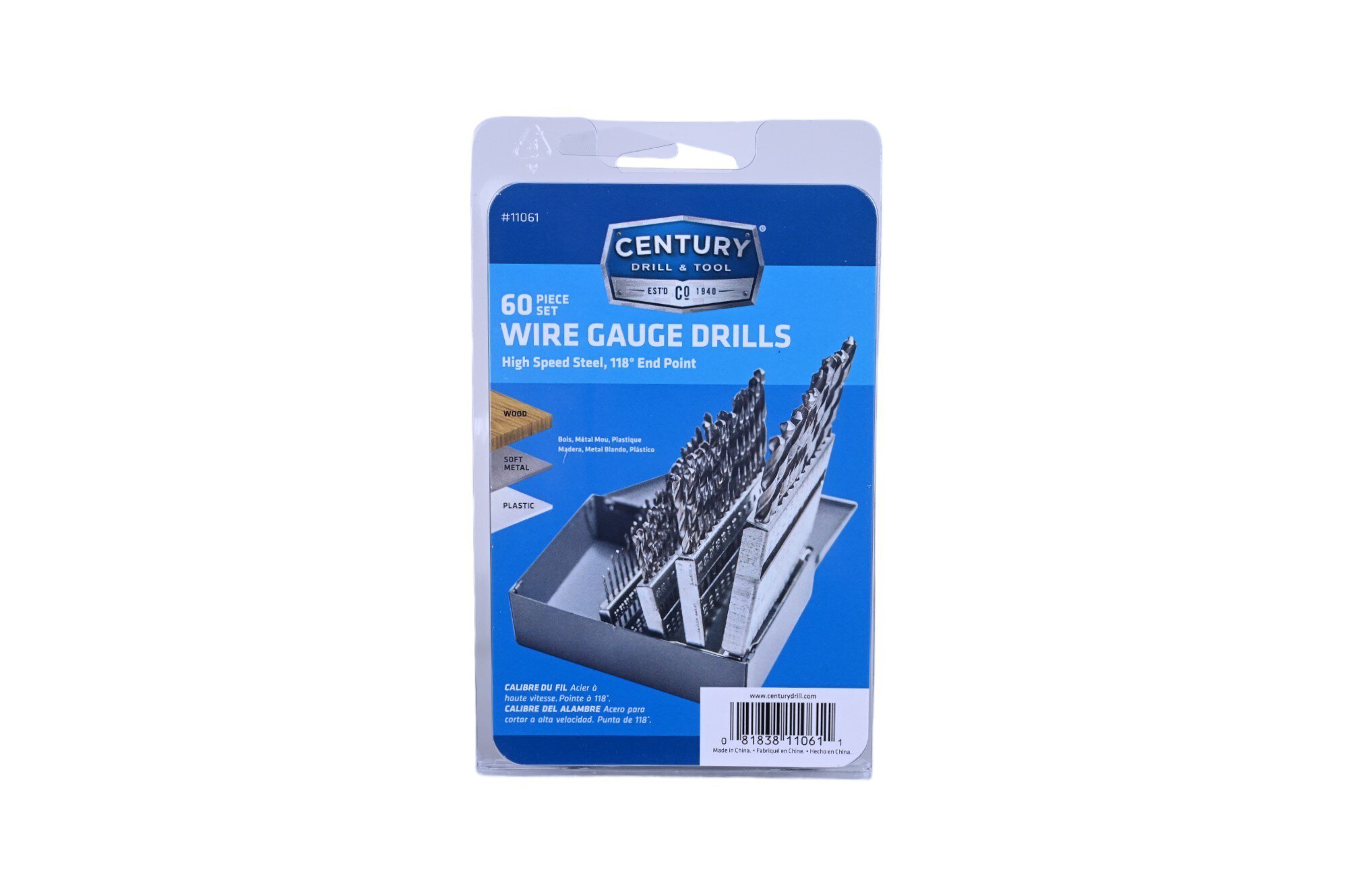 Wire Gauge Drill Bit Set
