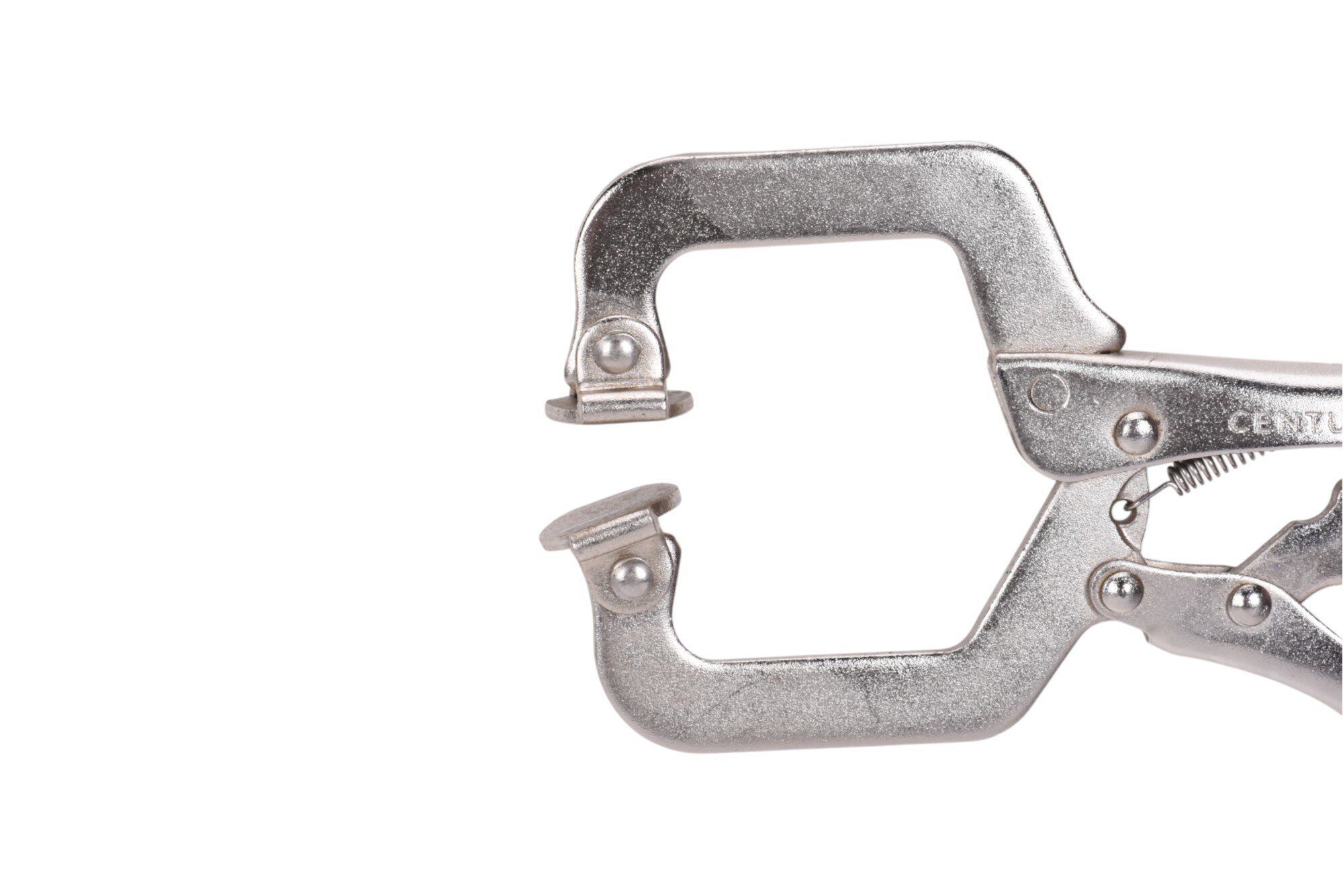 Locking C-Clamp with Swivel Pads - Century Drill & Tool