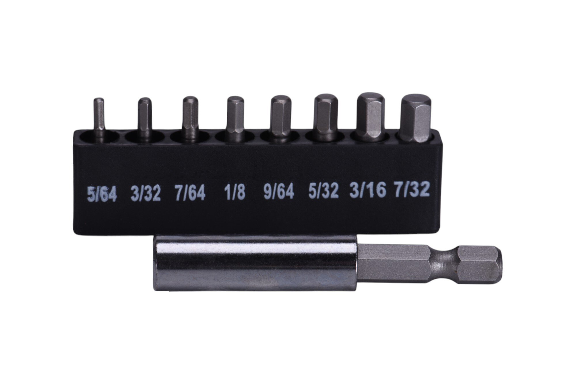 9 Piece Hex Key Bit & Holder Set