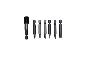 7 Piece Quick Change Bit & Holder Set 7 Piece Quick Change Bit & Holder Set