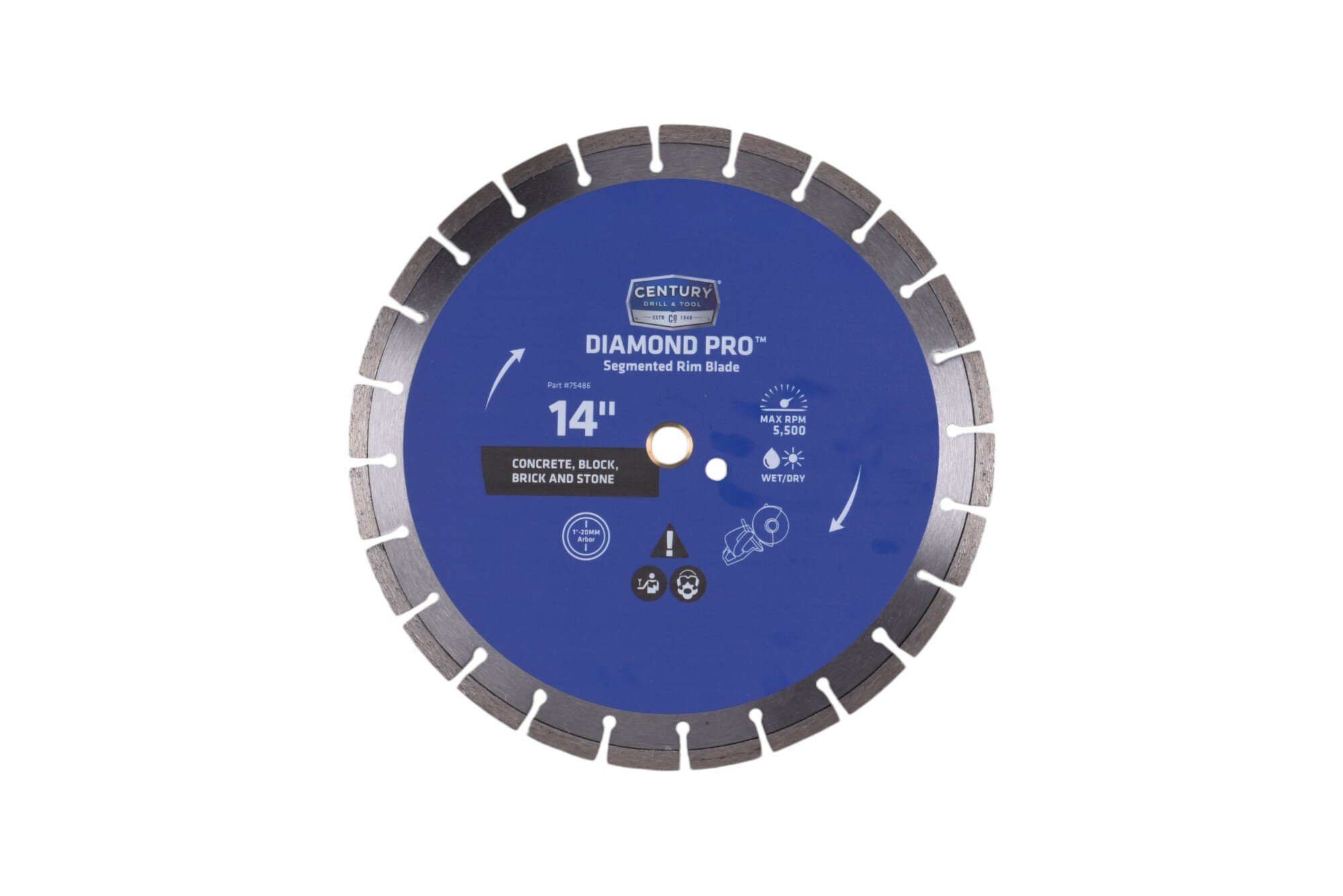 Diamond Pro™ Saw Segmented Rim Blade - Century Drill & Tool