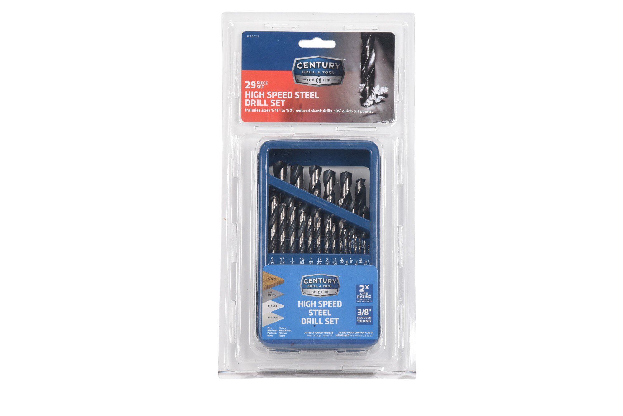 29 Piece HSS Drill Bit Set