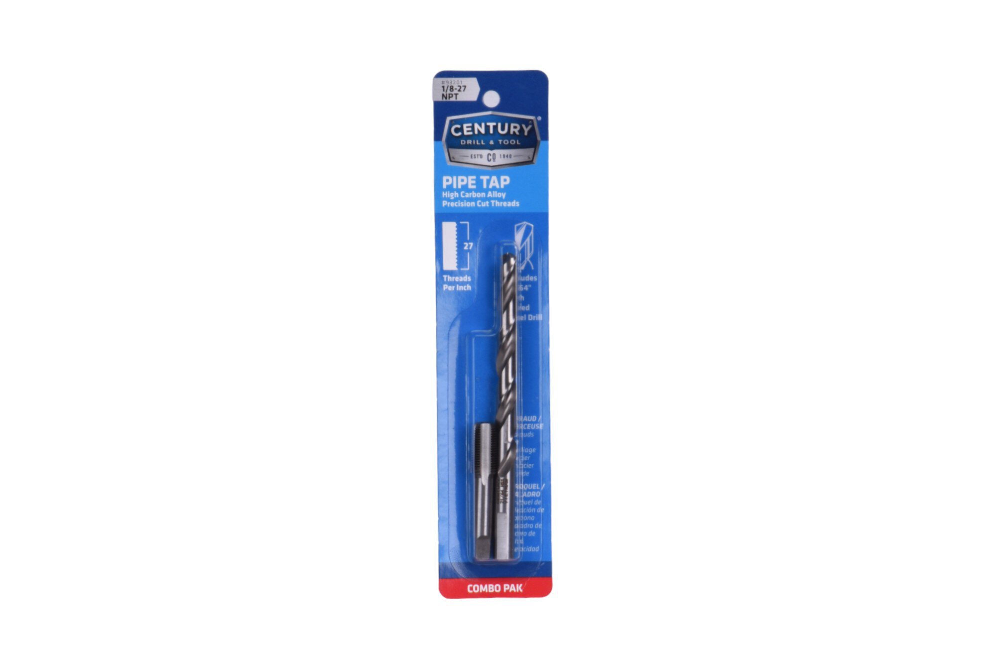 National Pipe Thread Tap & Drill Combo Pack