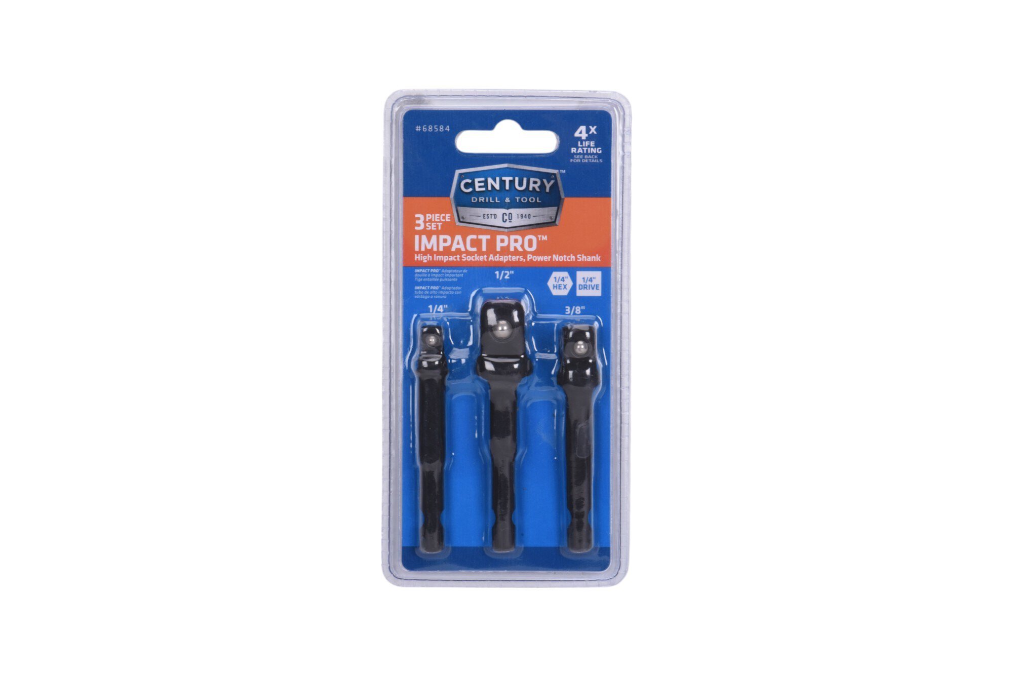 3 Piece Impact Pro™ Socket Adapter Set