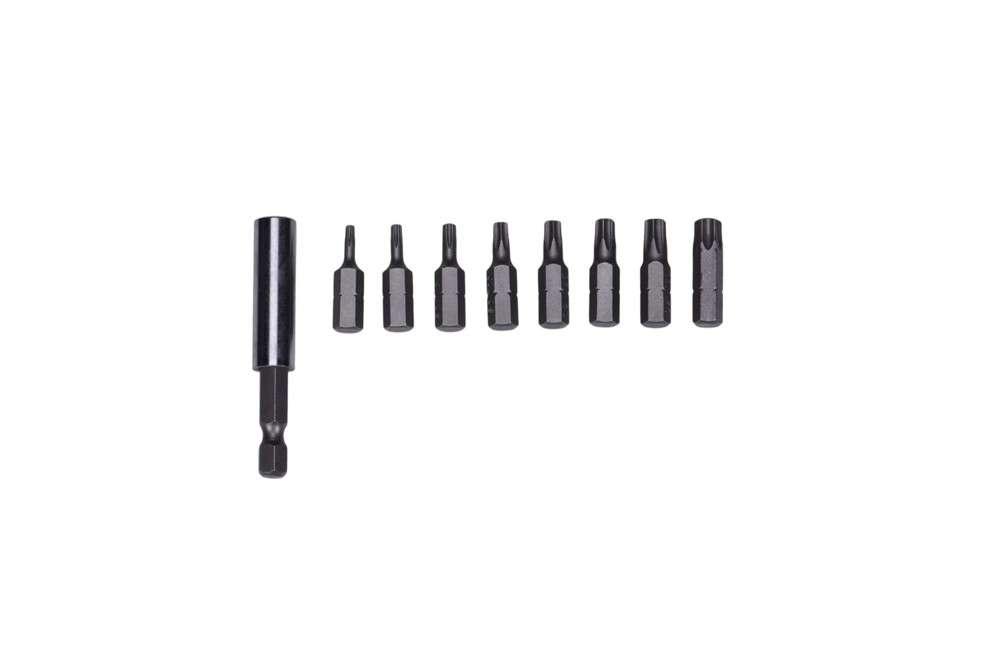 9 Piece Security Star-Drive Bit & Holder Set