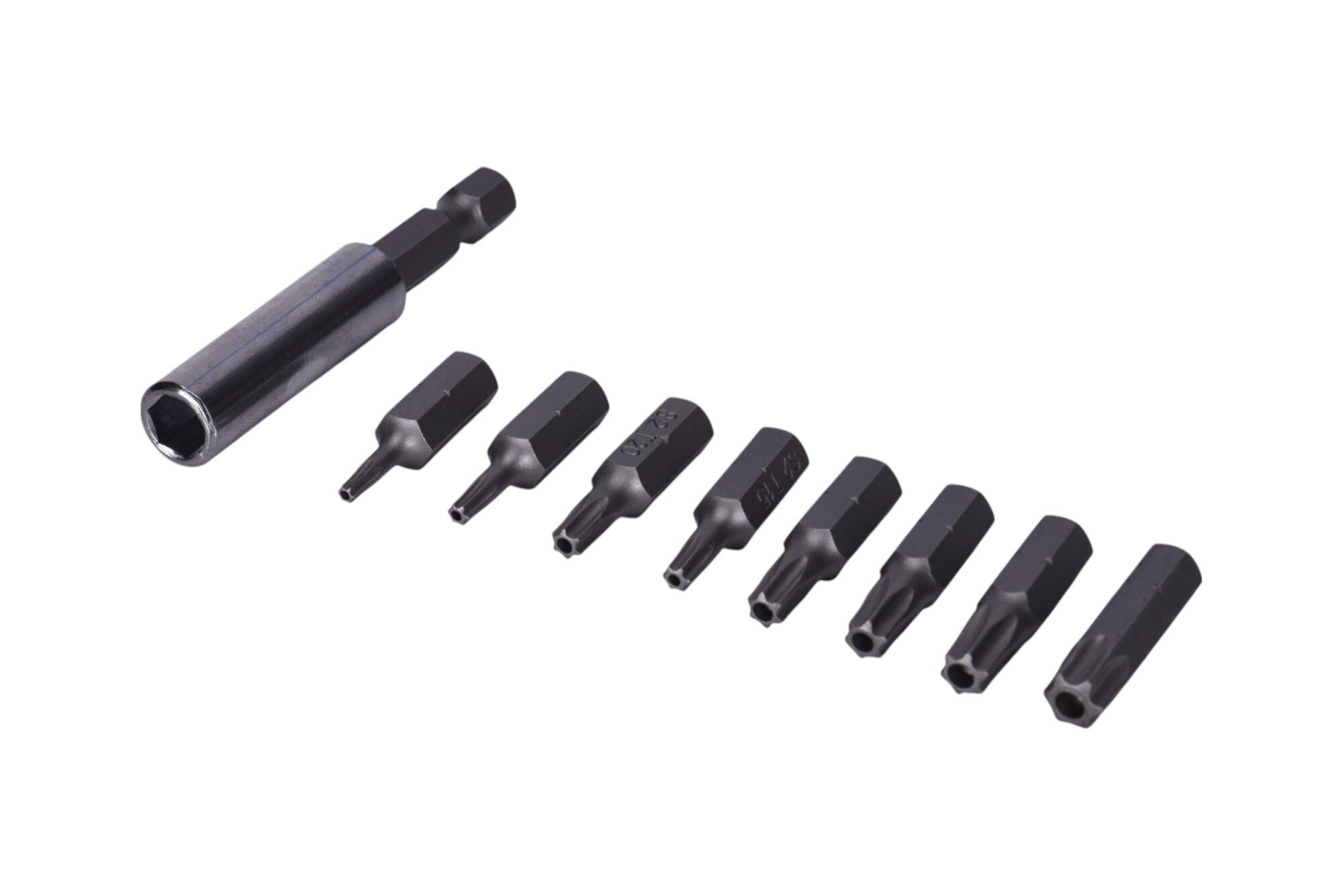 9 Piece Security Star-Drive Bit & Holder Set