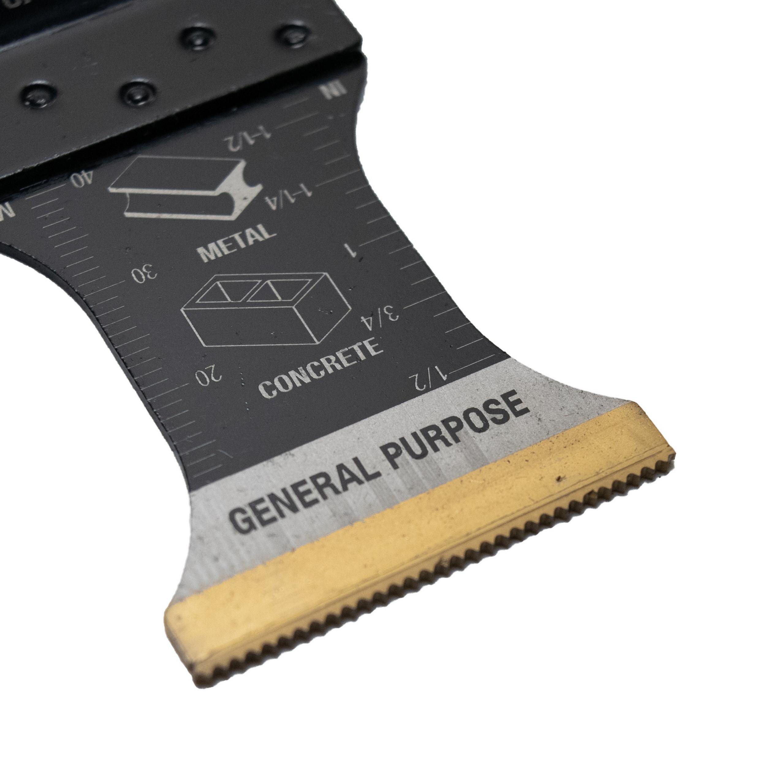 Carbide Oscillating Flush & Plunge Cut Saw Blade