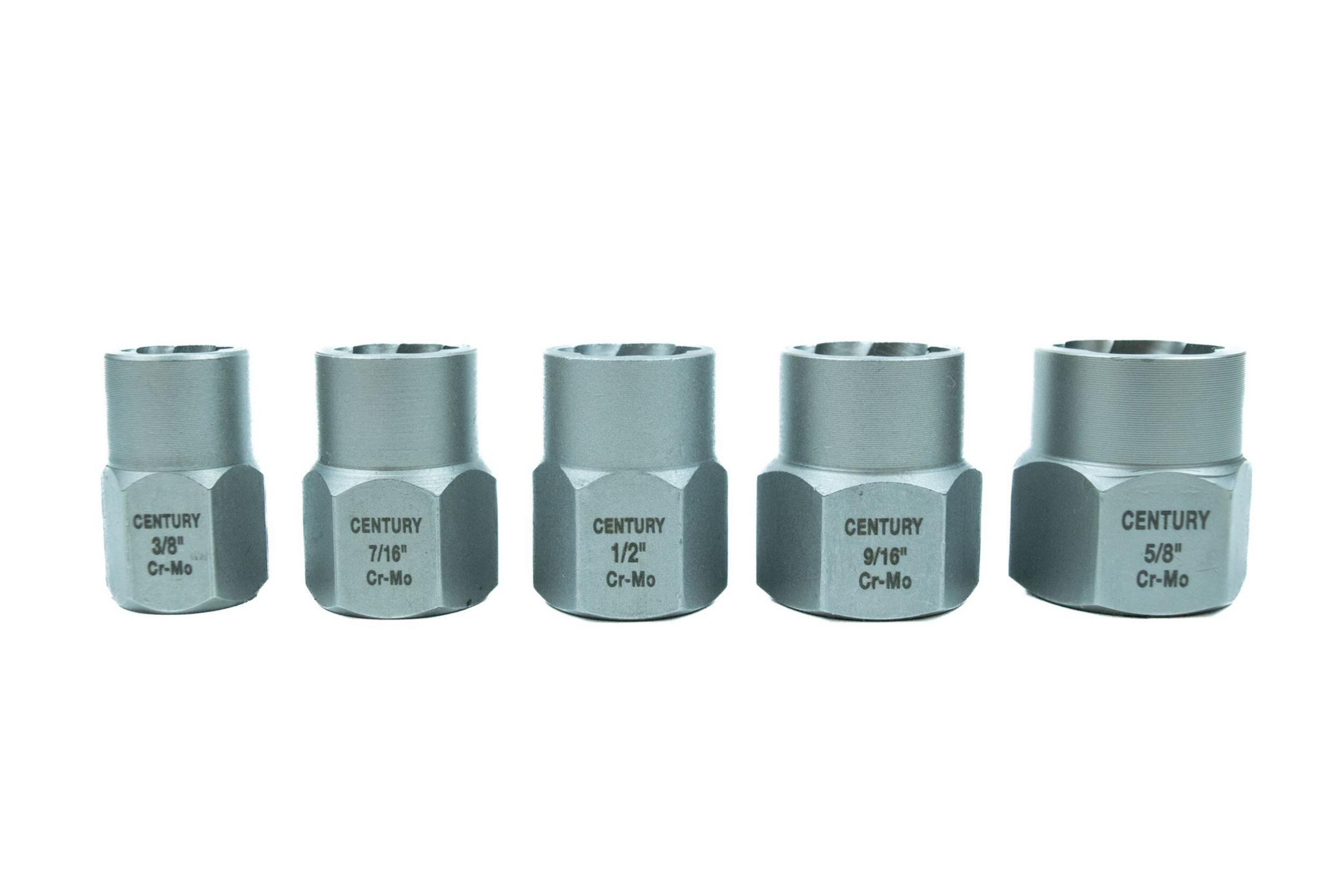 6 Piece Bolt Extractor Set