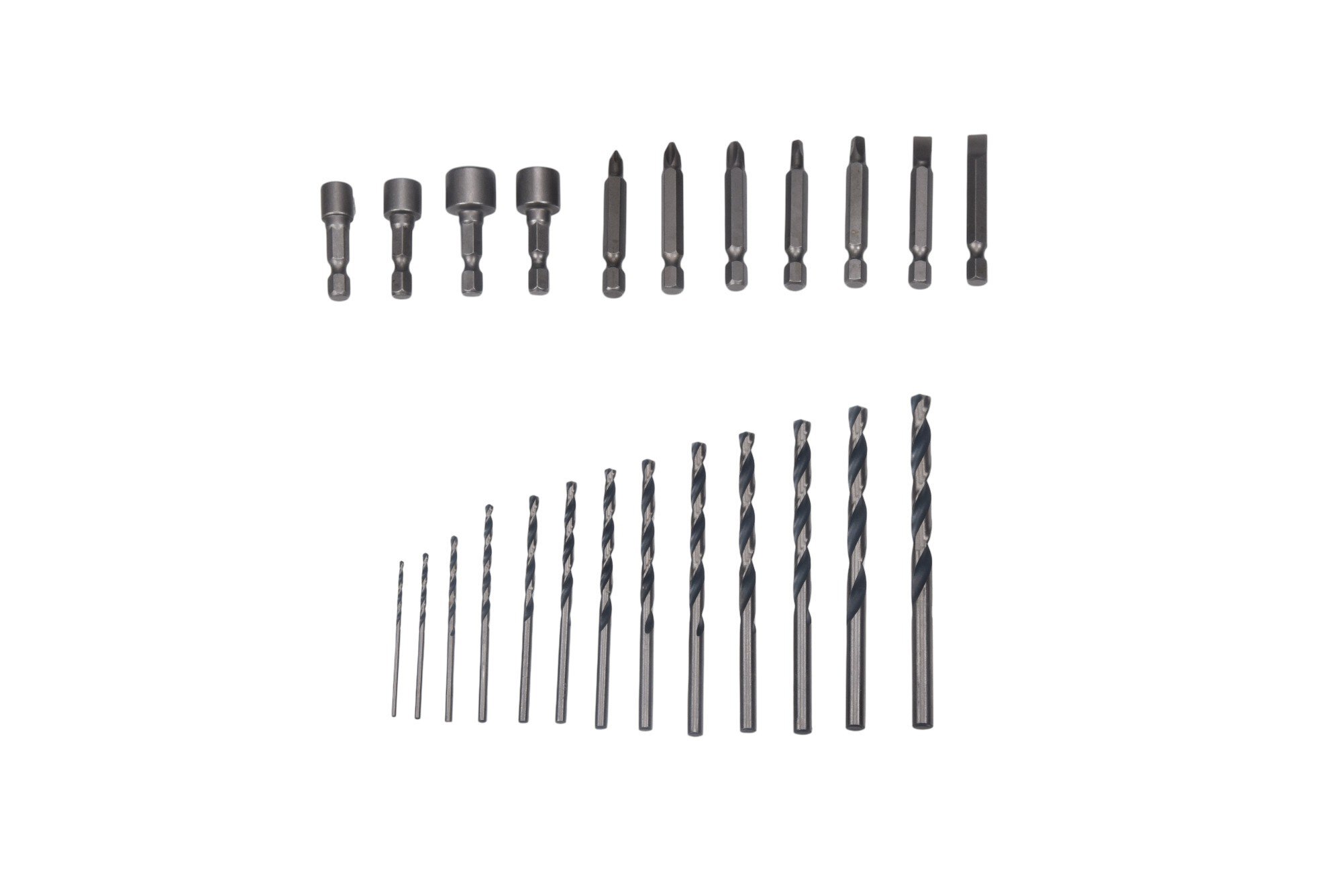 24 Piece HSS Drill Bit Set