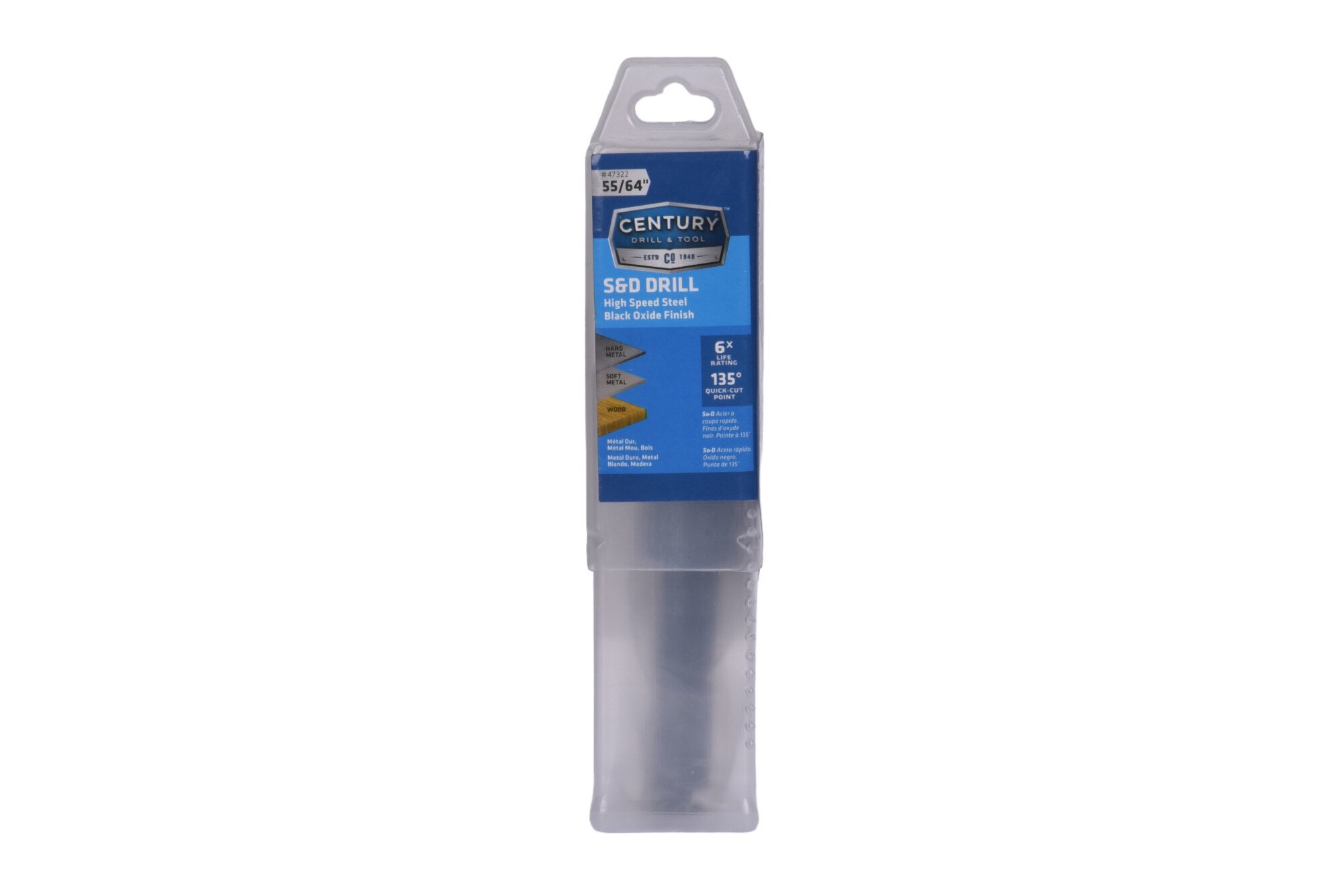 Black Oxide S&D Drill Bits