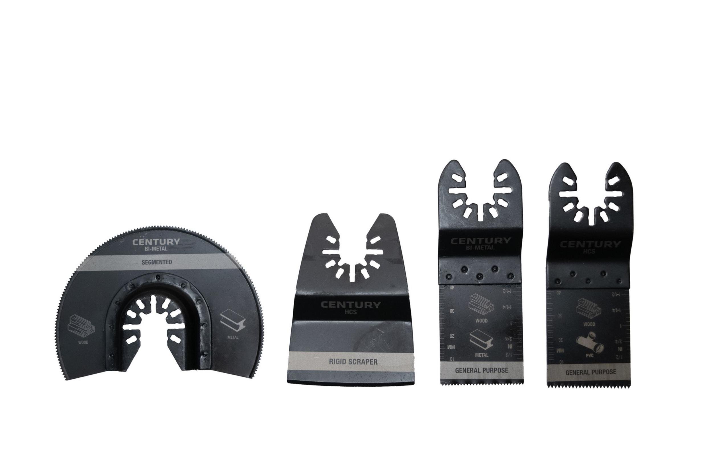 4 Piece Flooring & Fitting Oscillating Blade Set