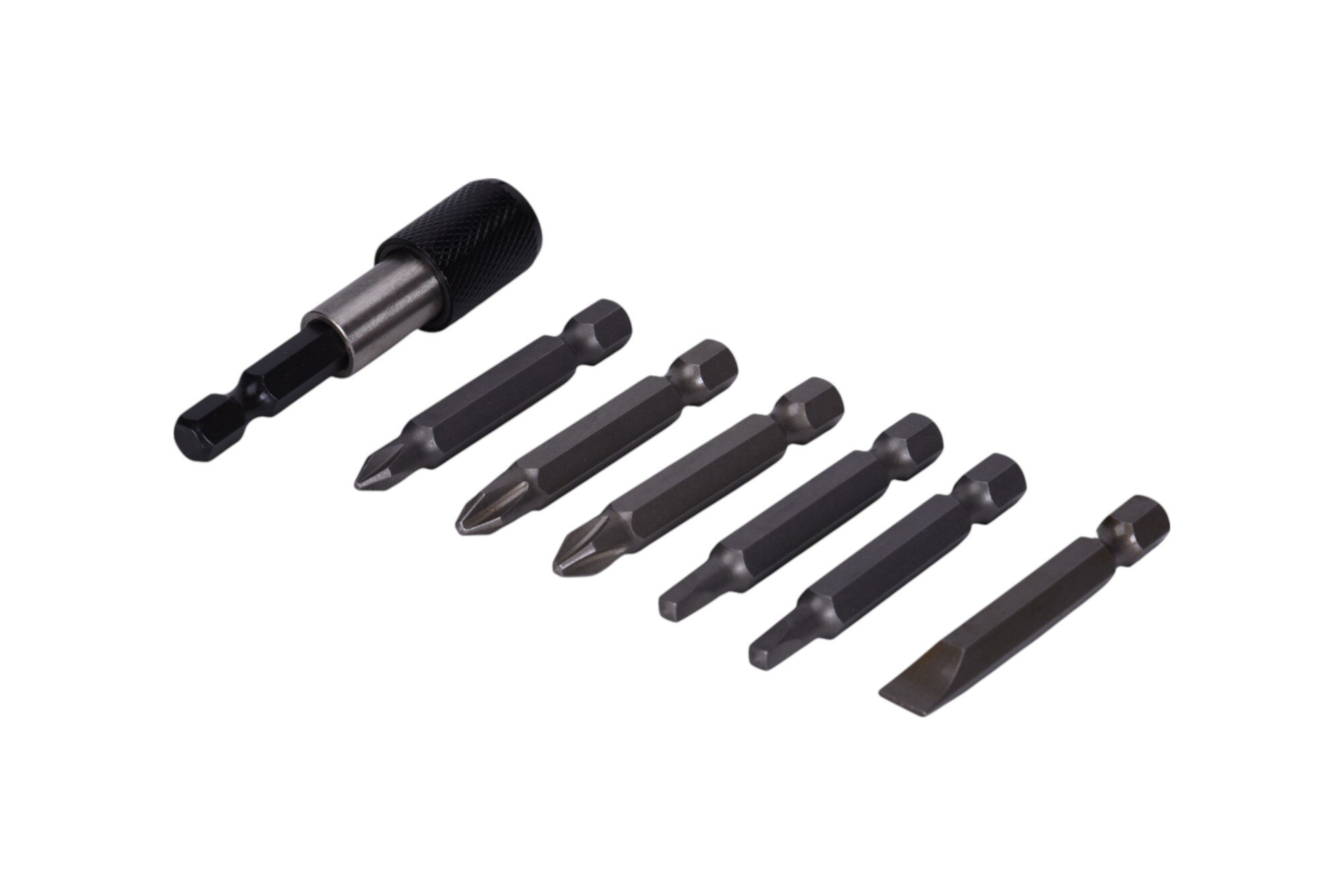 7 Piece Quick Change Bit & Holder Set