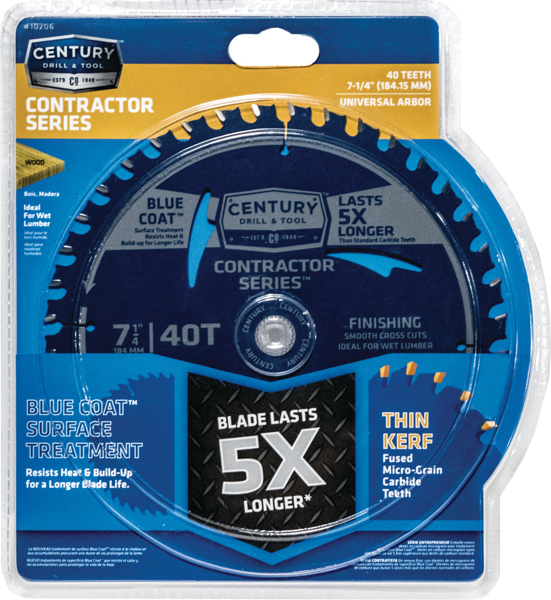 Contractor Finishing Saw Blade