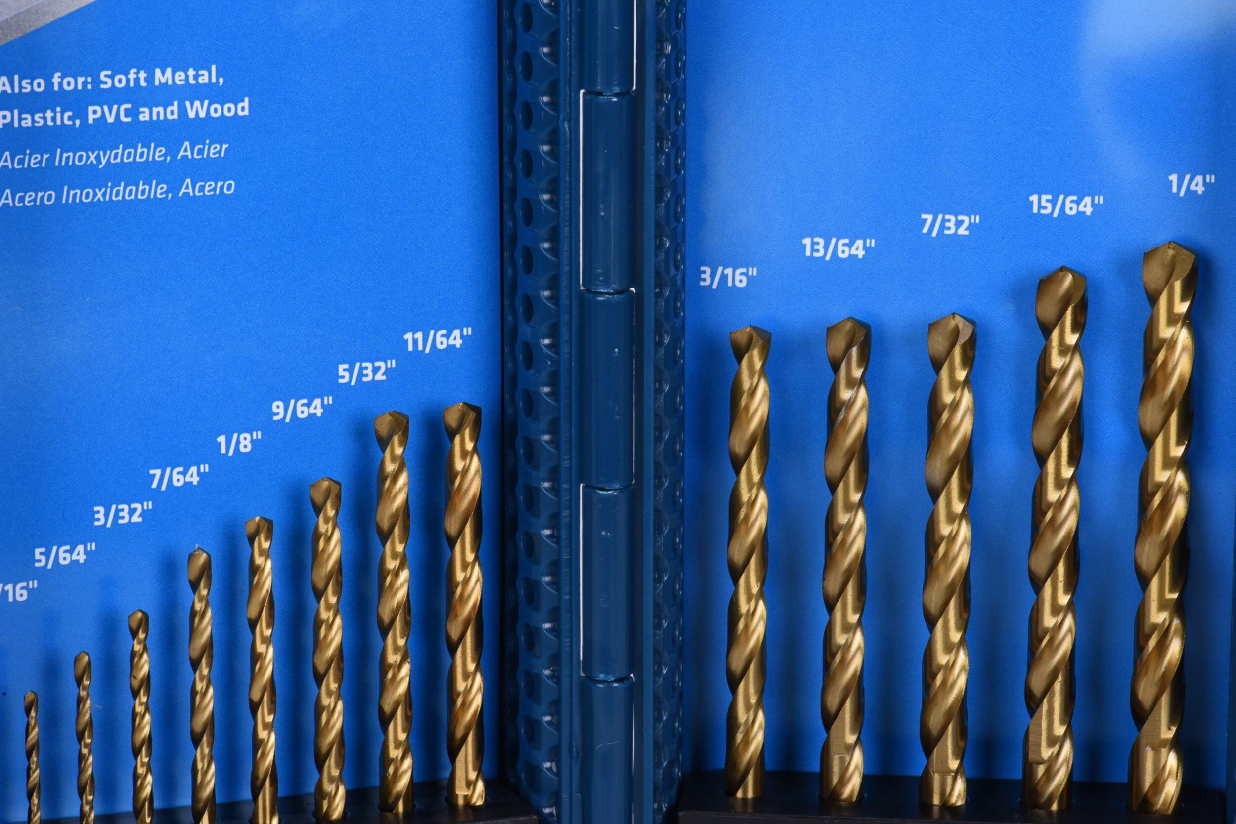 Titanium Drill Bit Set