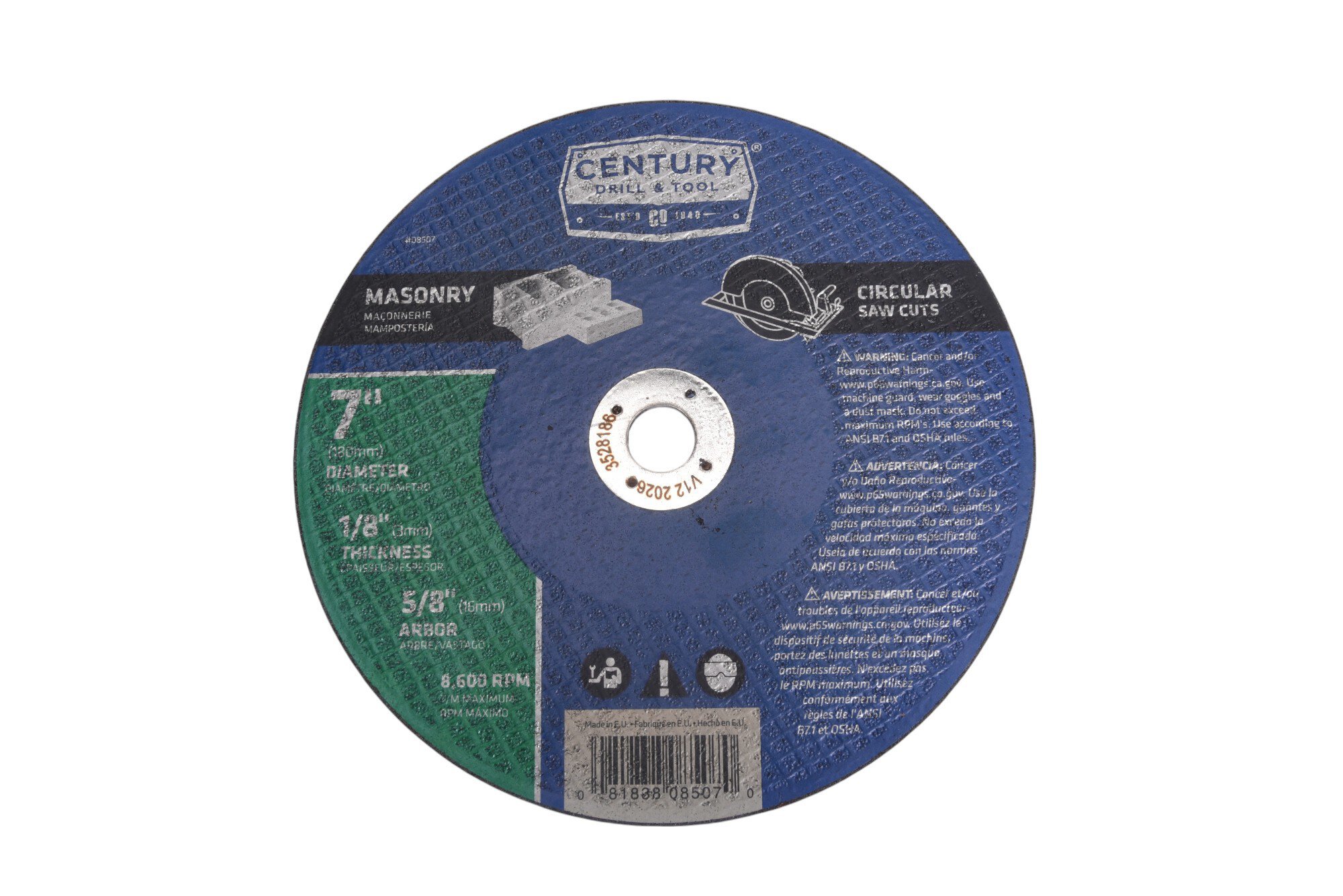 Type 1A (Masonry) For Portable Saws