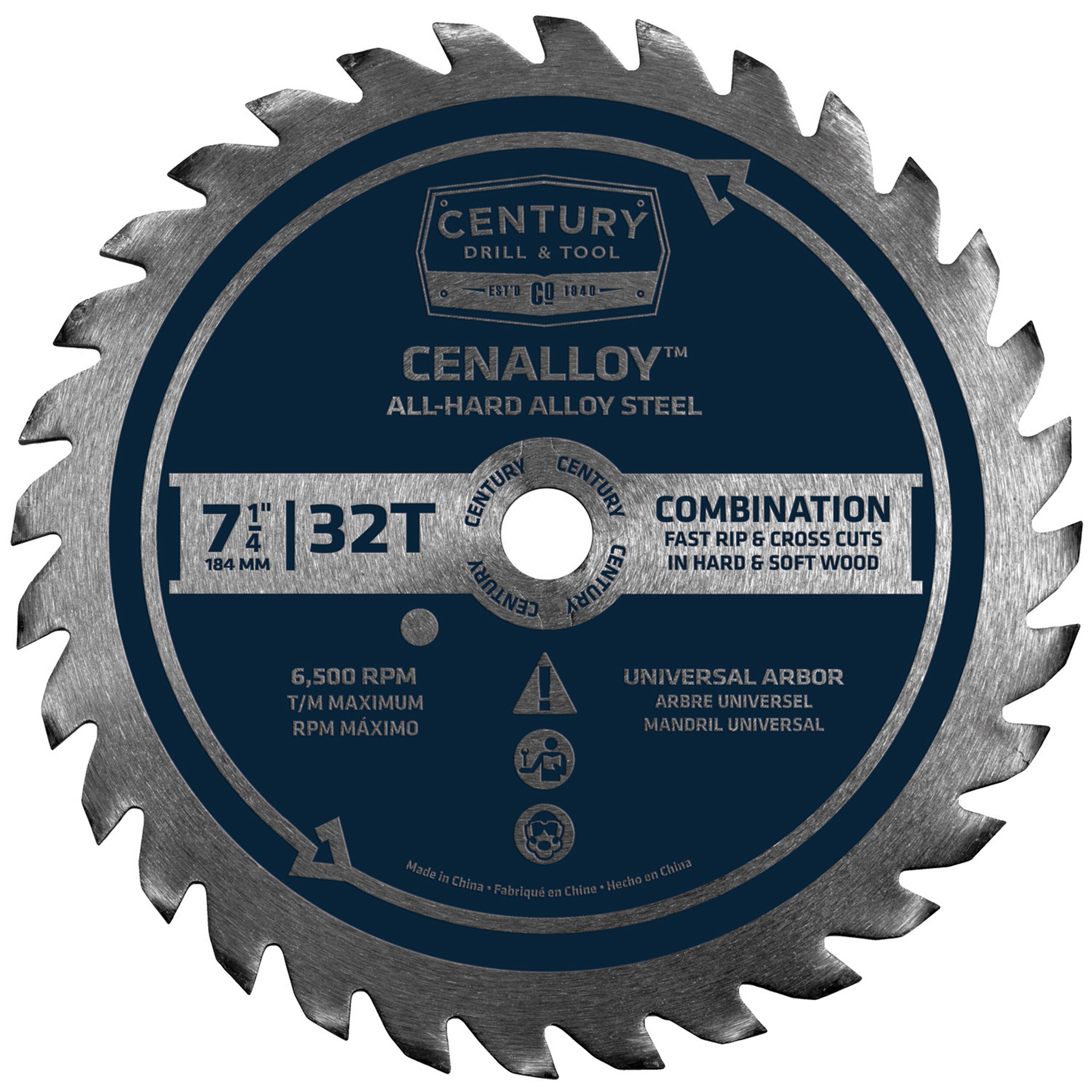 Cenalloy™ Combination Saw Blade