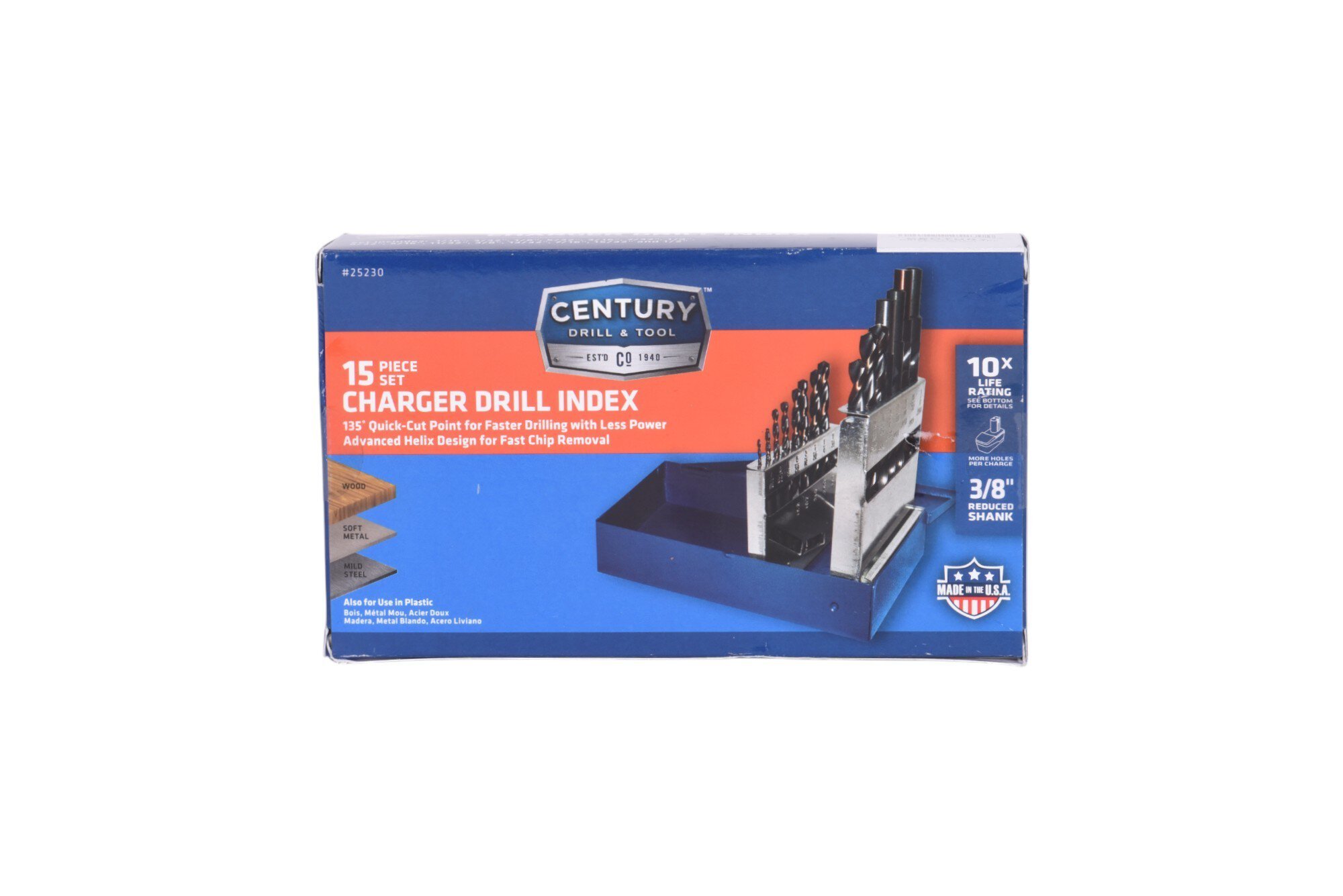 Pro Grade Charger™ Drill Bit Set