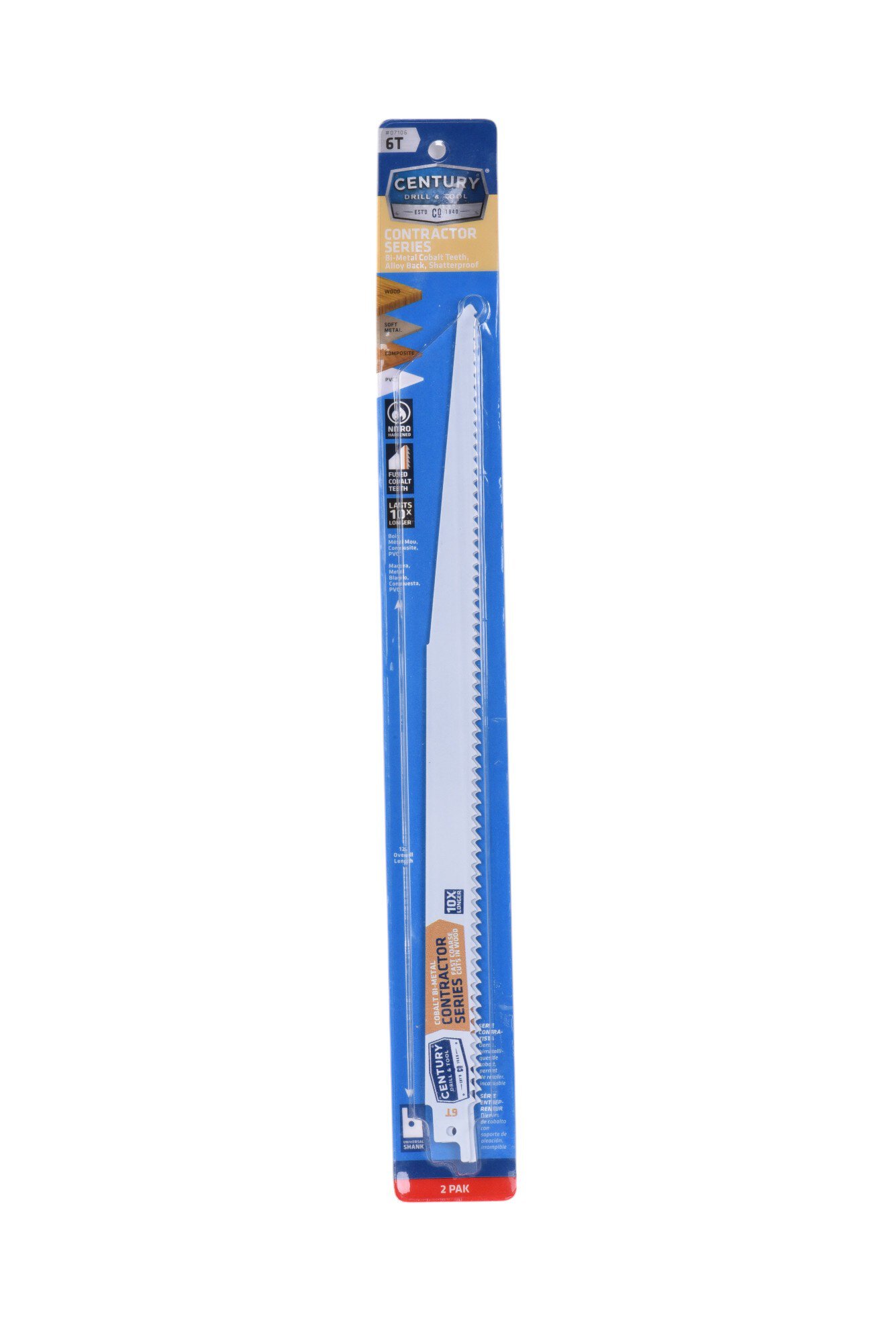 12″ Contractor Series Recip Blade