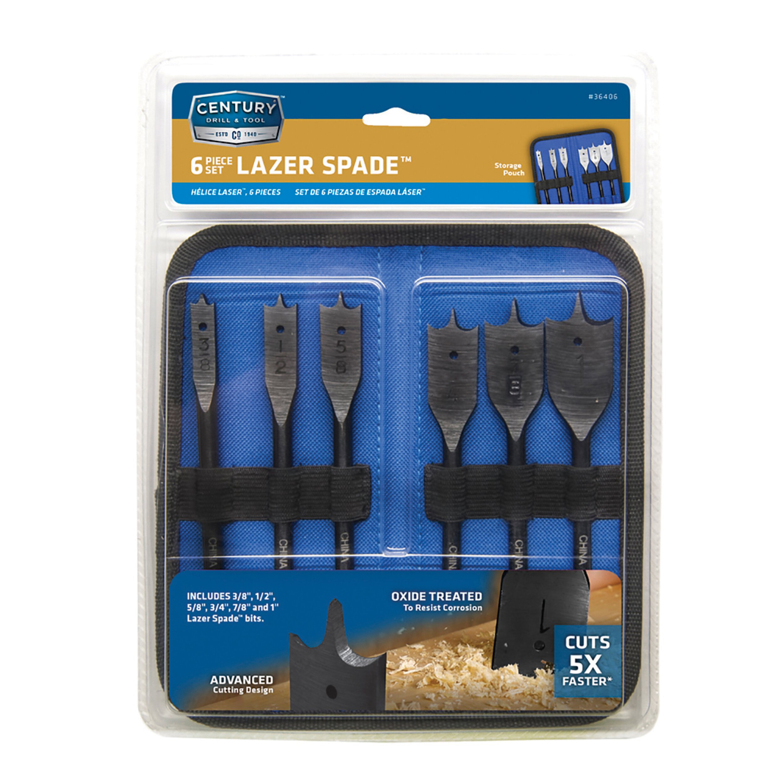 Lazer Spade™ Bit Set