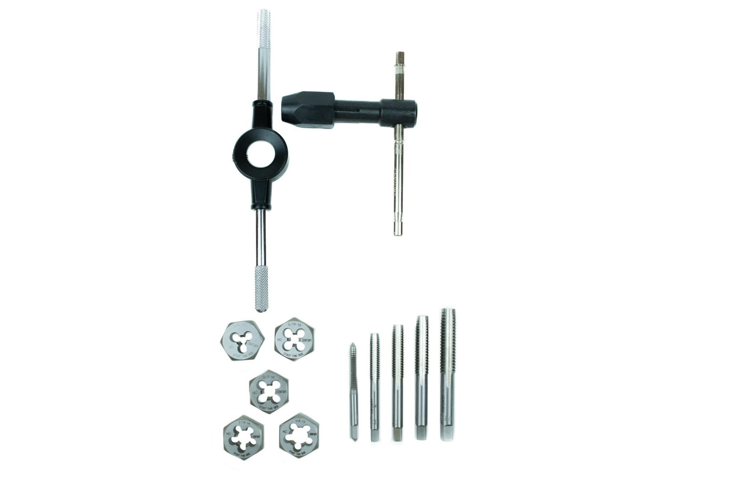 12 Piece Fractional Tap & Die Set