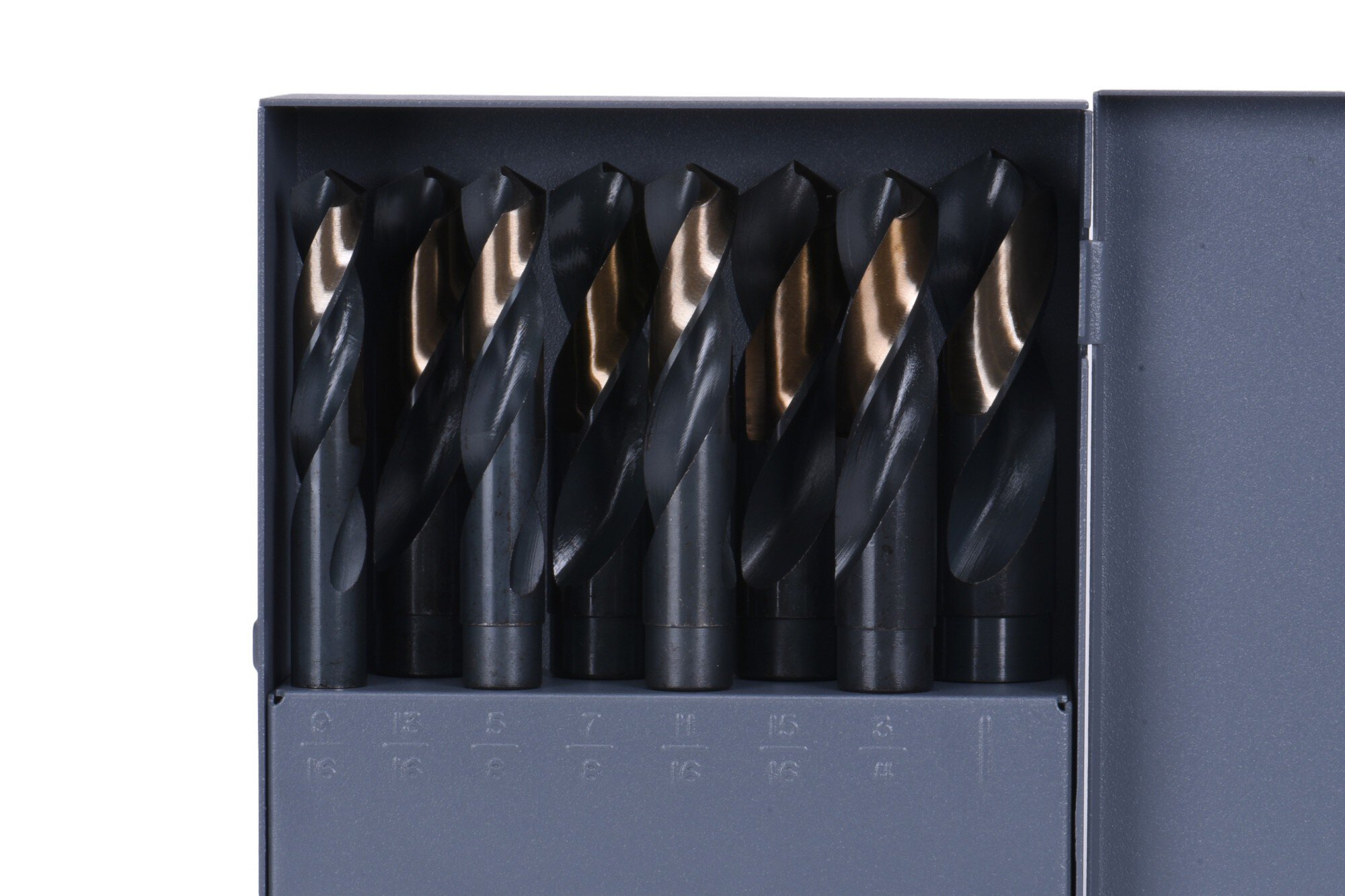 8 Piece Cobalt S&D Drill Bit Set