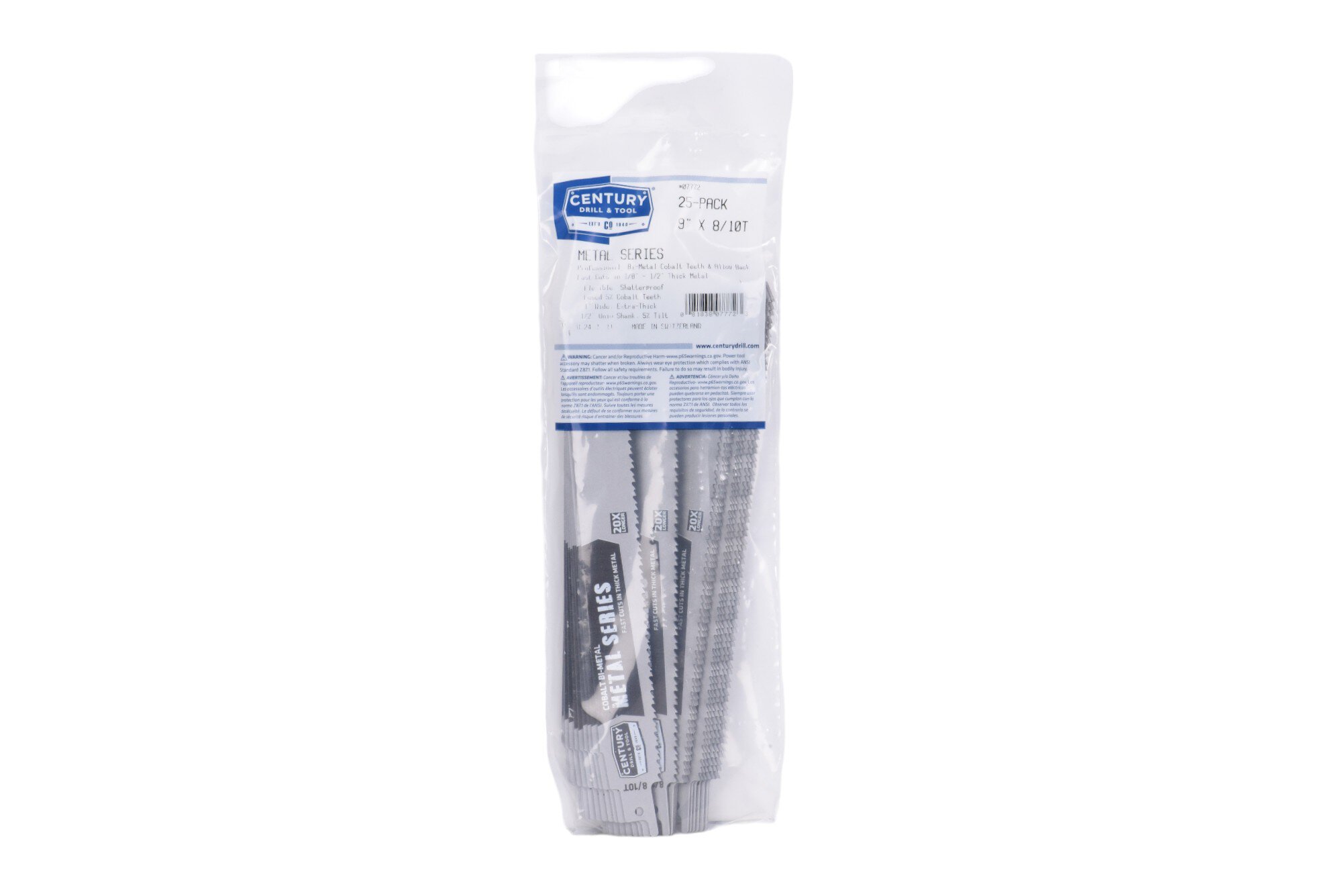 9″ Metal Series Recip Blade