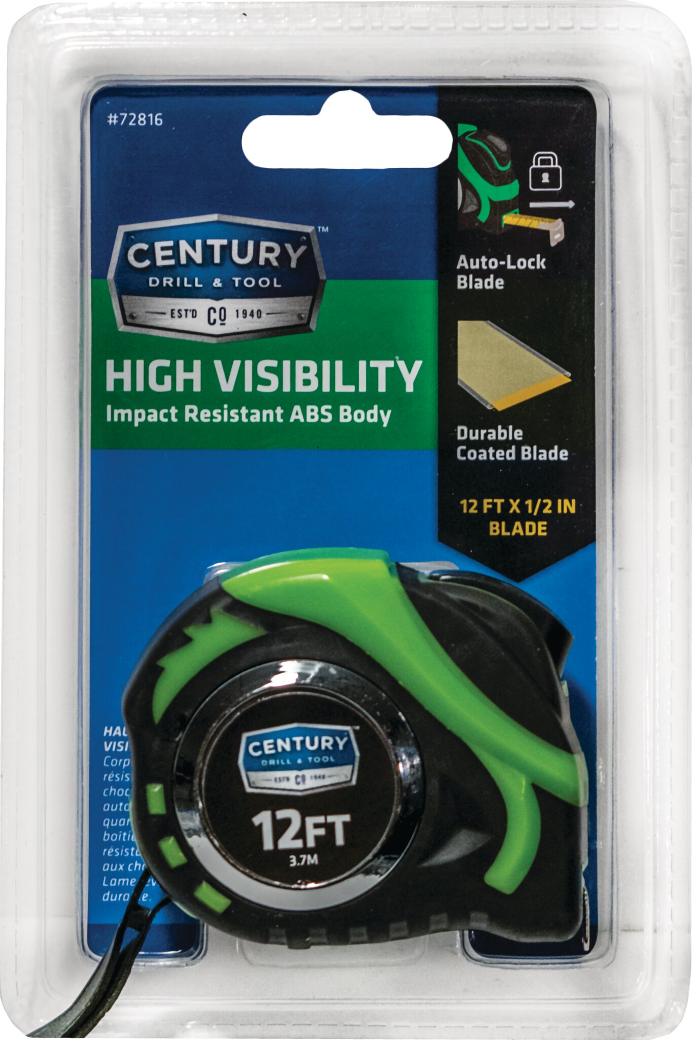High Visibility Tape Measure
