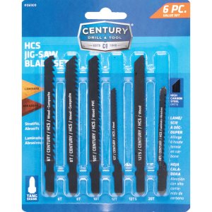 6 Piece HCS Jig-Saw Blade Set 6 Piece HCS Jig-Saw Blade Set