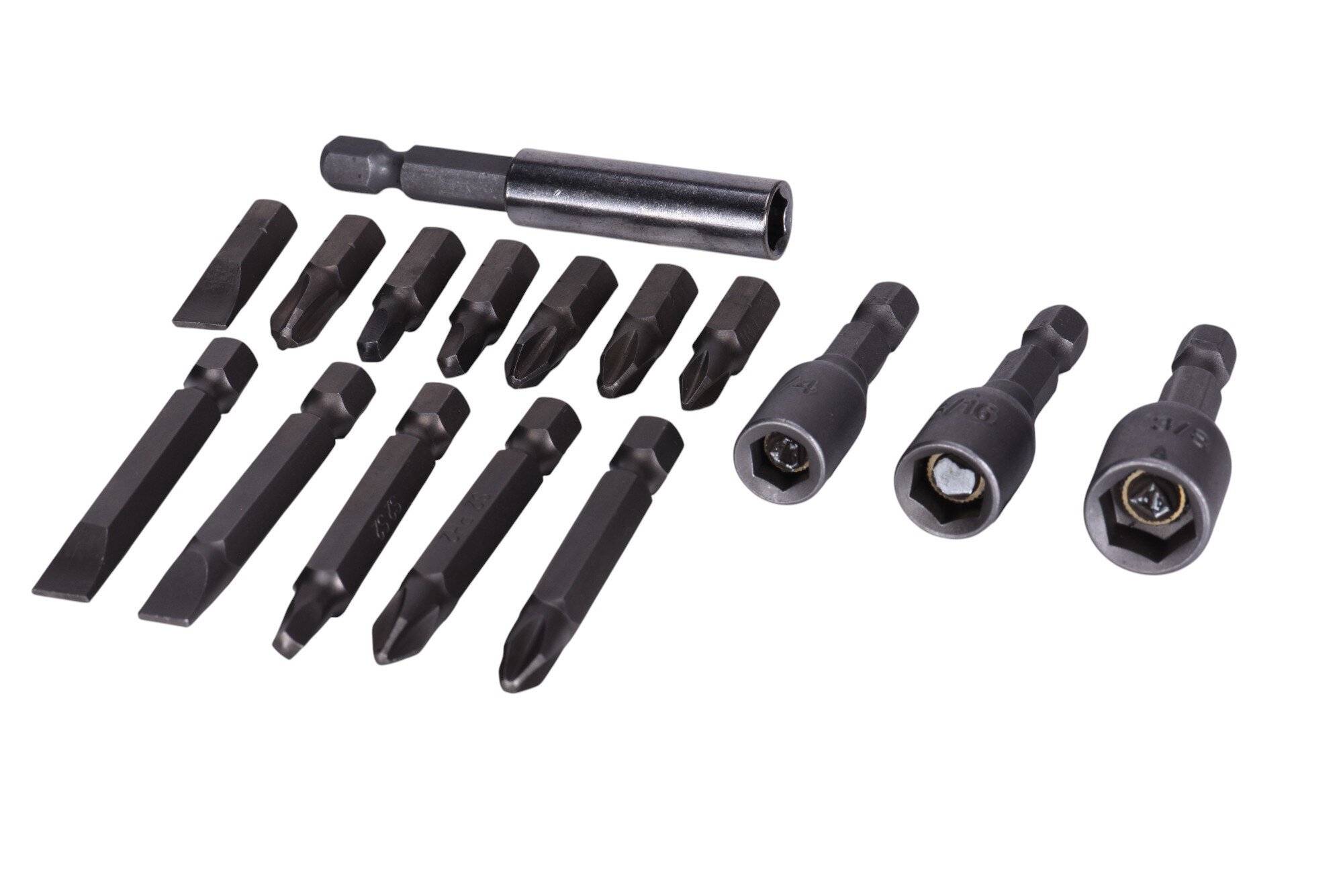 16 Piece Screwdriving Bit Set