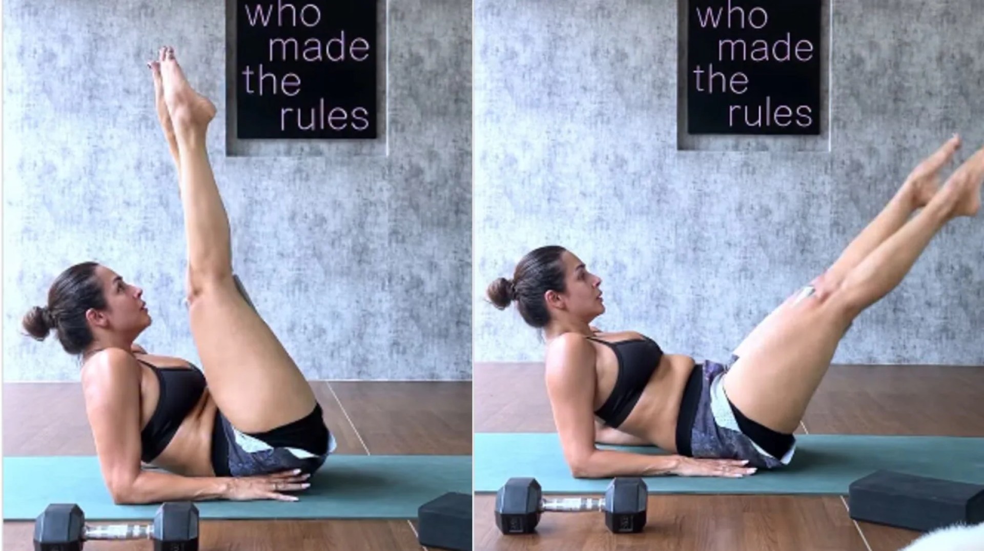 Malaika Arora approves this simple exercise to build core strength Malaika Arora approves this simple exercise to build core strength
