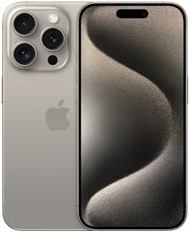 Apple iPhone 15 Pro, 512GB, Natural Titanium – GSM Carriers (Renewed) Apple iPhone 15 Pro, 512GB, Natural Titanium – GSM Carriers (Renewed)