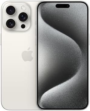 Apple iPhone 15 Pro Max, 512GB, White Titanium – T-Mobile (Renewed Premium) Apple iPhone 15 Pro Max, 512GB, White Titanium – T-Mobile (Renewed Premium)