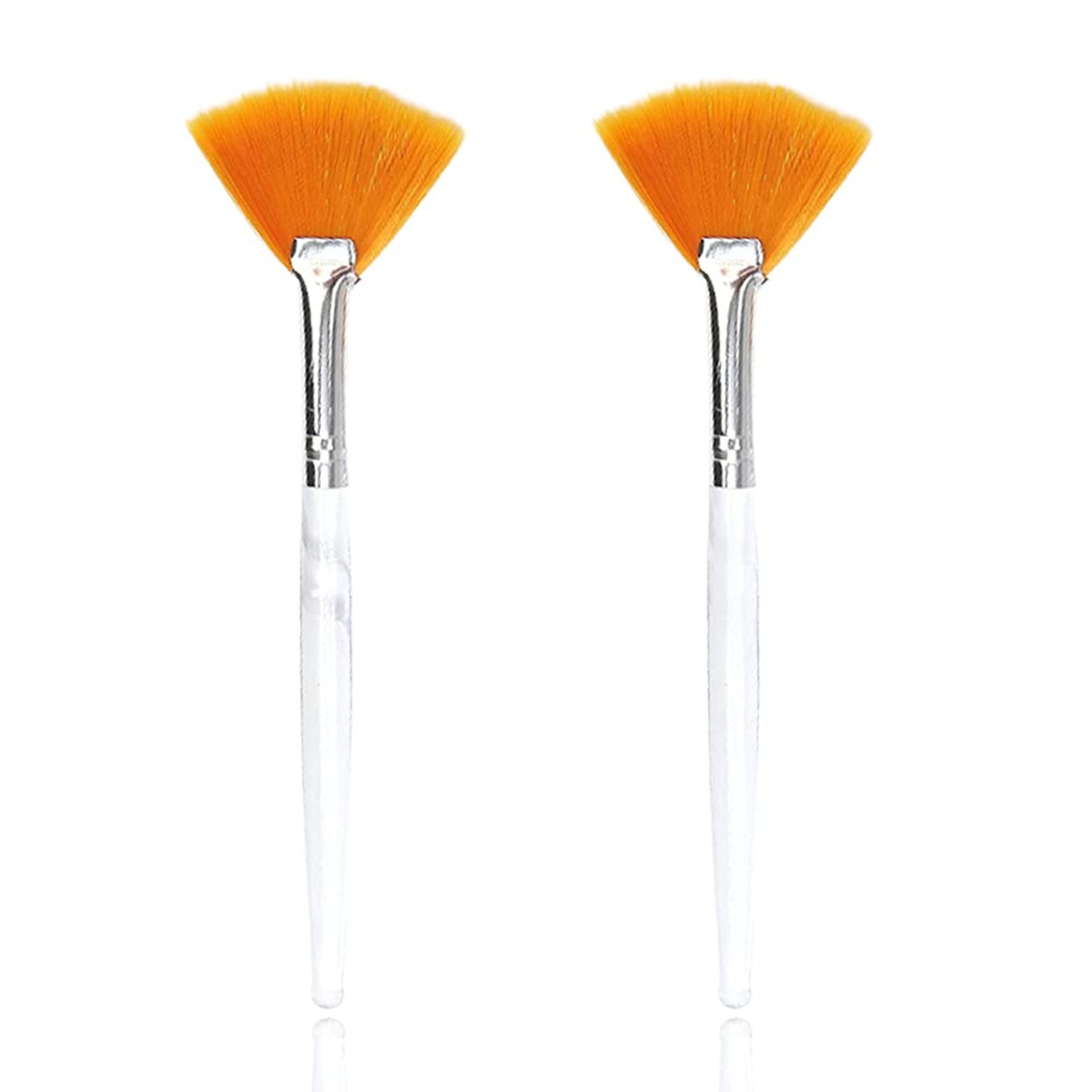 Soft ‘N Style Facial Brushes Fan Mask Brush, Soft Makeup Brushes, Mask Applicator Brushes Tools Cosmetic Tools for Peel Mask,Mask Applicator Brushes Tools, Makeup Women Girls (2, Yellow) Soft ‘N Style Facial Brushes Fan Mask Brush, Soft Makeup Brushes, Mask Applicator Brushes Tools Cosmetic Tools for Peel Mask,Mask Applicator Brushes Tools, Makeup Women Girls (2, Yellow)