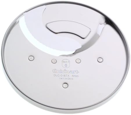 Cuisinart DLC-046TX-1 Replacement 6mm Thick Slicing Disc Fits Models DFP-14, DLC-2014, & MP-14 Only OEM Cuisinart DLC-046TX-1 Replacement 6mm Thick Slicing Disc Fits Models DFP-14, DLC-2014, & MP-14 Only OEM