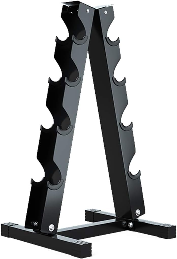 Dumbbell Rack Set with Hexagonal Dumbbells, 4-Layer Weight Storage Organizer, 100KG Load Capacity, Home Fitness Rack Dumbbell Rack Set with Hexagonal Dumbbells, 4-Layer Weight Storage Organizer, 100KG Load Capacity, Home Fitness Rack