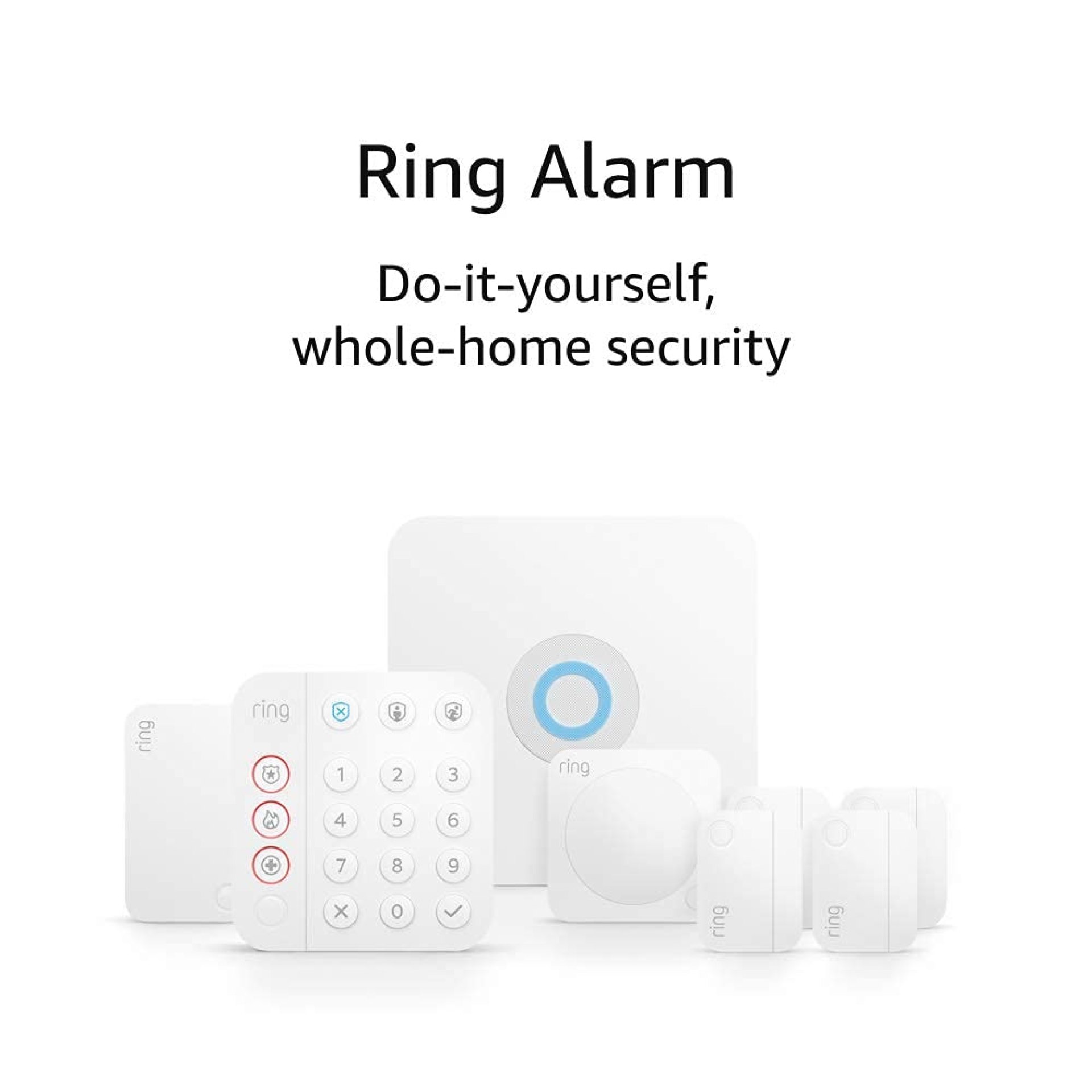 Ring Alarm 8-Piece Kit – Wireless Smart Home Security System | Expandable | Easy Setup | Mobile App Control | 24/7 Professional Monitoring | Alexa Compatible Ring Alarm 8-Piece Kit – Wireless Smart Home Security System | Expandable | Easy Setup | Mobile App Control | 24/7 Professional Monitoring | Alexa Compatible