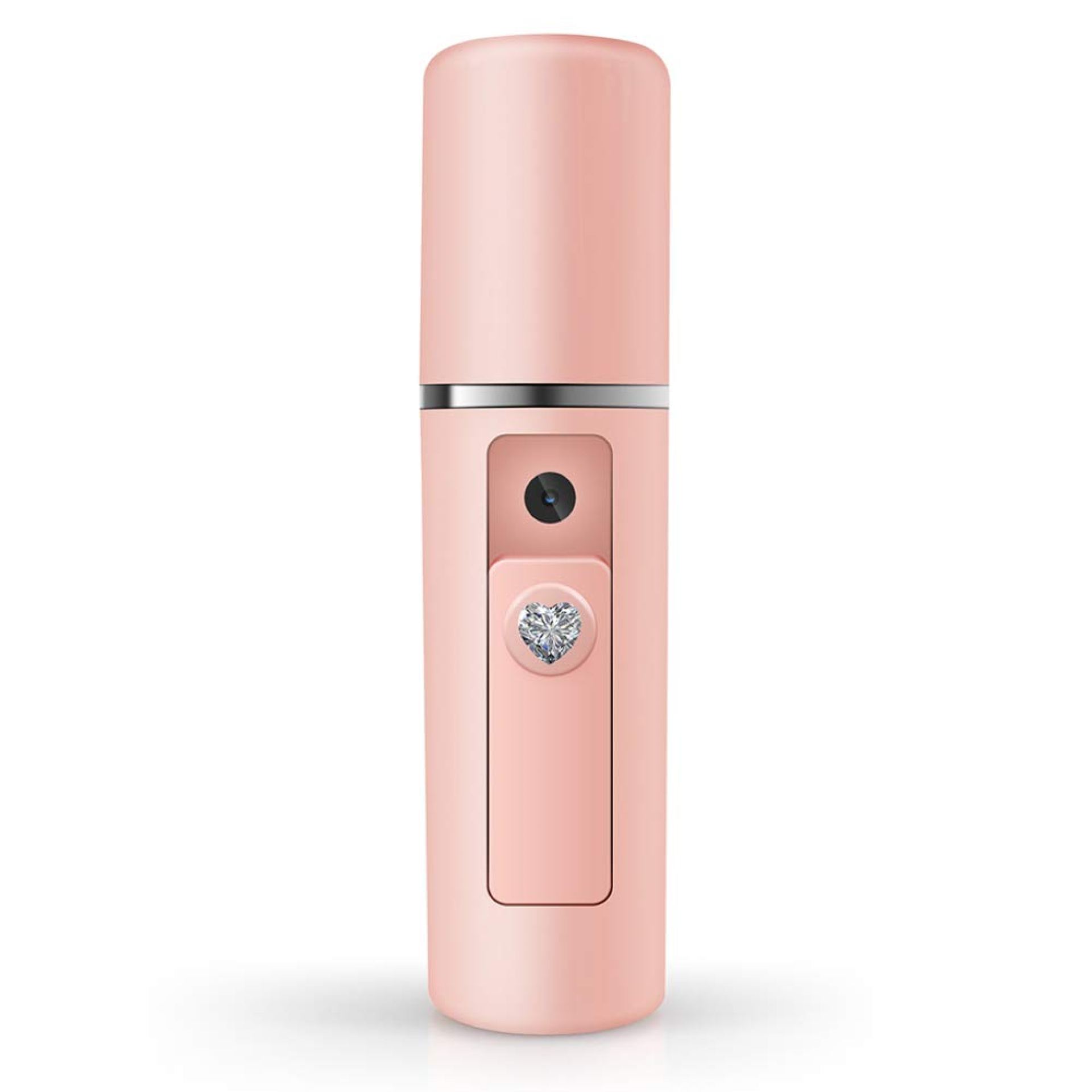 Nano Facial Mister Moisturizing Atomization Humidifier Cool Mist Facial Steamer Handy Mist Sprayer Moisturizing & Hydrating for Skin Care, Makeup, Eyelash Extensions (Pink) Nano Facial Mister Moisturizing Atomization Humidifier Cool Mist Facial Steamer Handy Mist Sprayer Moisturizing & Hydrating for Skin Care, Makeup, Eyelash Extensions (Pink)