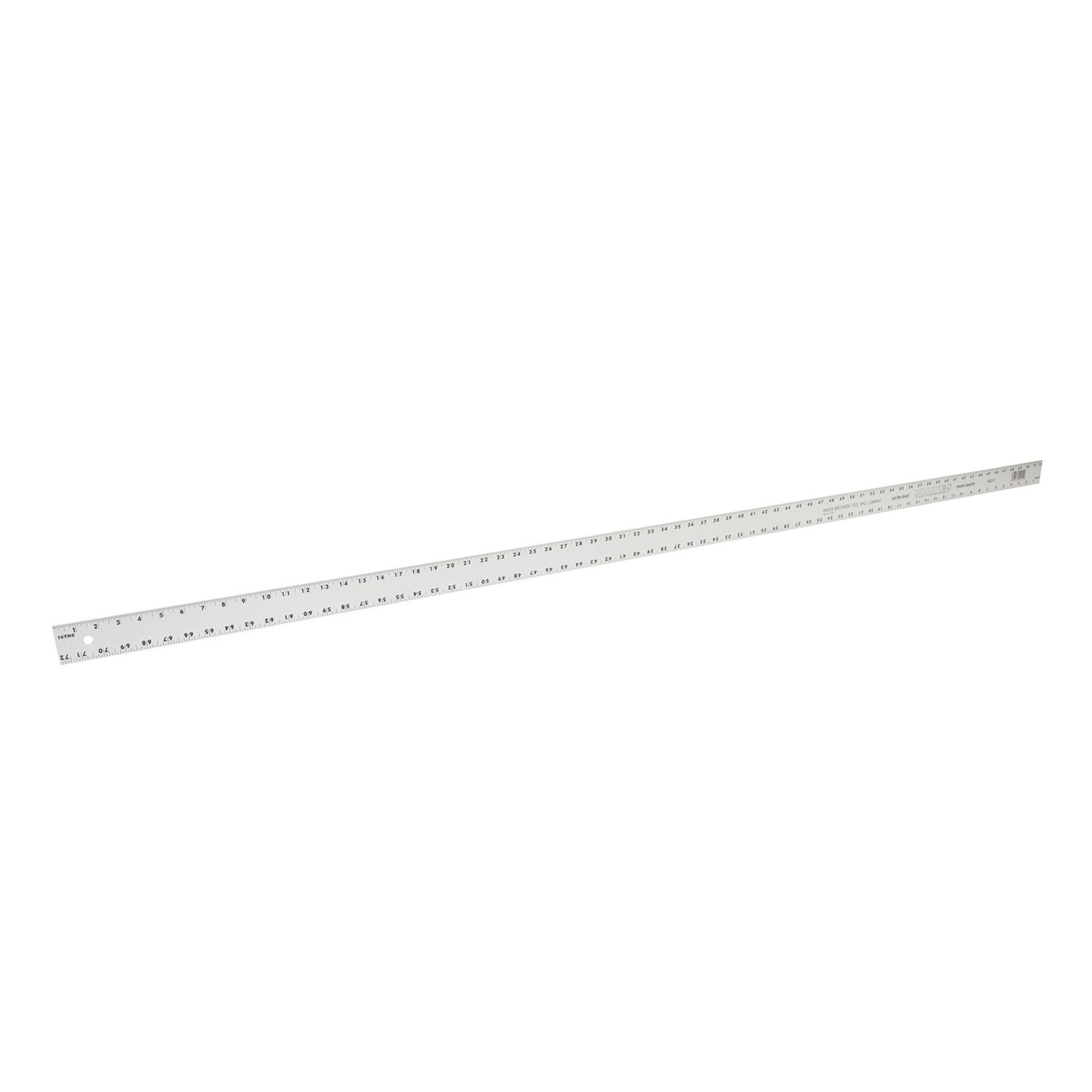 Mayes 10211 72 Inch Straight Edge Aluminum Ruler, Heavy Duty 72 Inch Ruler with Metric and Standard Measurements, Extra Thick Precision Straight Edge Mayes 10211 72 Inch Straight Edge Aluminum Ruler, Heavy Duty 72 Inch Ruler with Metric and Standard Measurements, Extra Thick Precision Straight Edge