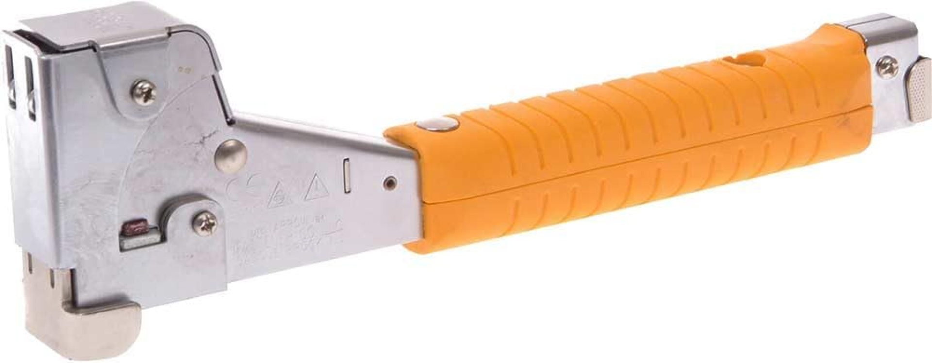 Arrow HT50 Heavy Duty Hammer Tacker, Chromed-Steel Manual Stapler with Sure-Grip Handle, Dual-Capacity Rear-Load Magazine, Fits 5/16”, 3/8″, or 1/2″ Staples Arrow HT50 Heavy Duty Hammer Tacker, Chromed-Steel Manual Stapler with Sure-Grip Handle, Dual-Capacity Rear-Load Magazine, Fits 5/16”, 3/8″, or 1/2″ Staples