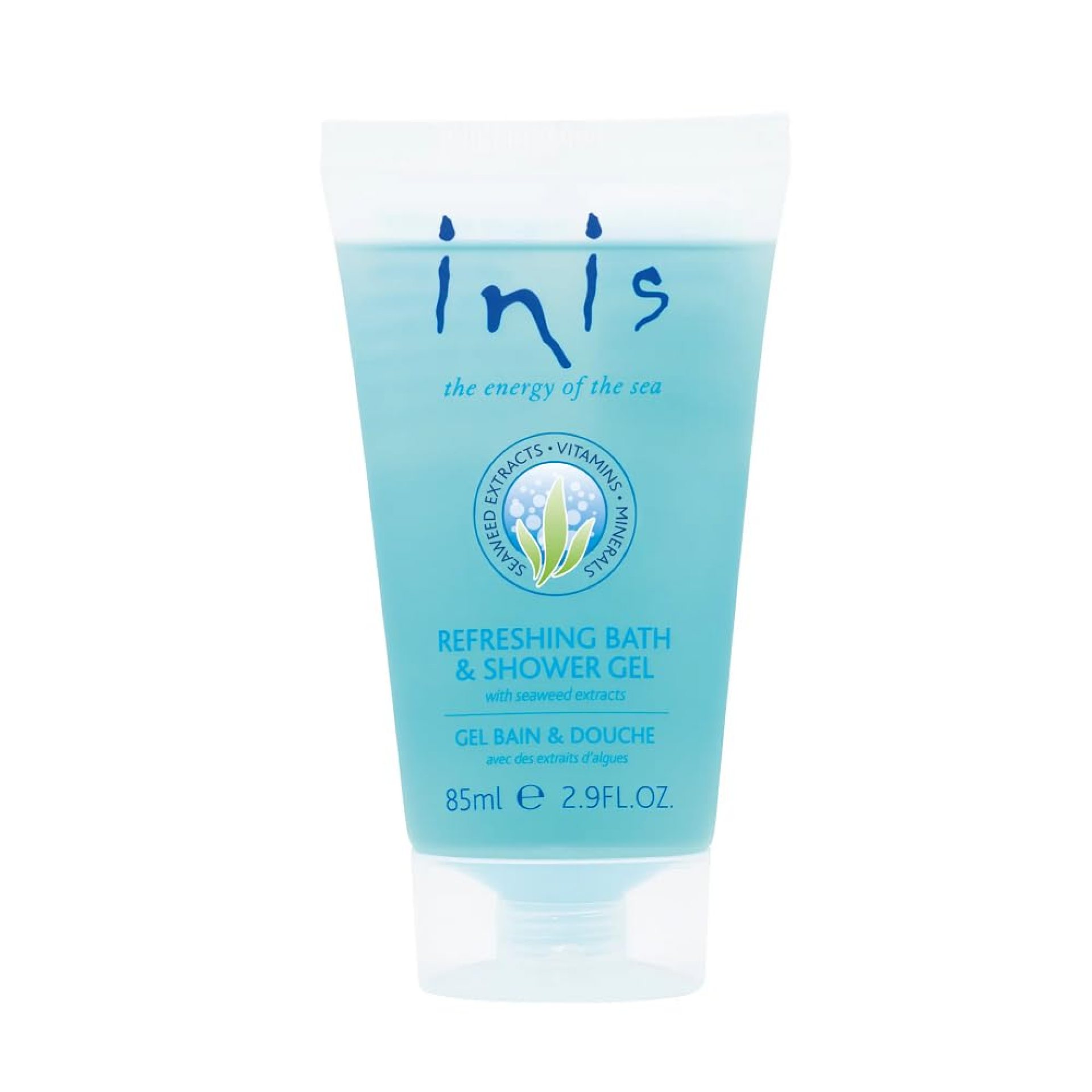 Inis the Energy of the Sea Refreshing Bath and Shower Gel – Travel Size Body Wash for Women and Men – Ocean Fresh Fragrance – 2.9 Fl Oz Inis the Energy of the Sea Refreshing Bath and Shower Gel – Travel Size Body Wash for Women and Men – Ocean Fresh Fragrance – 2.9 Fl Oz