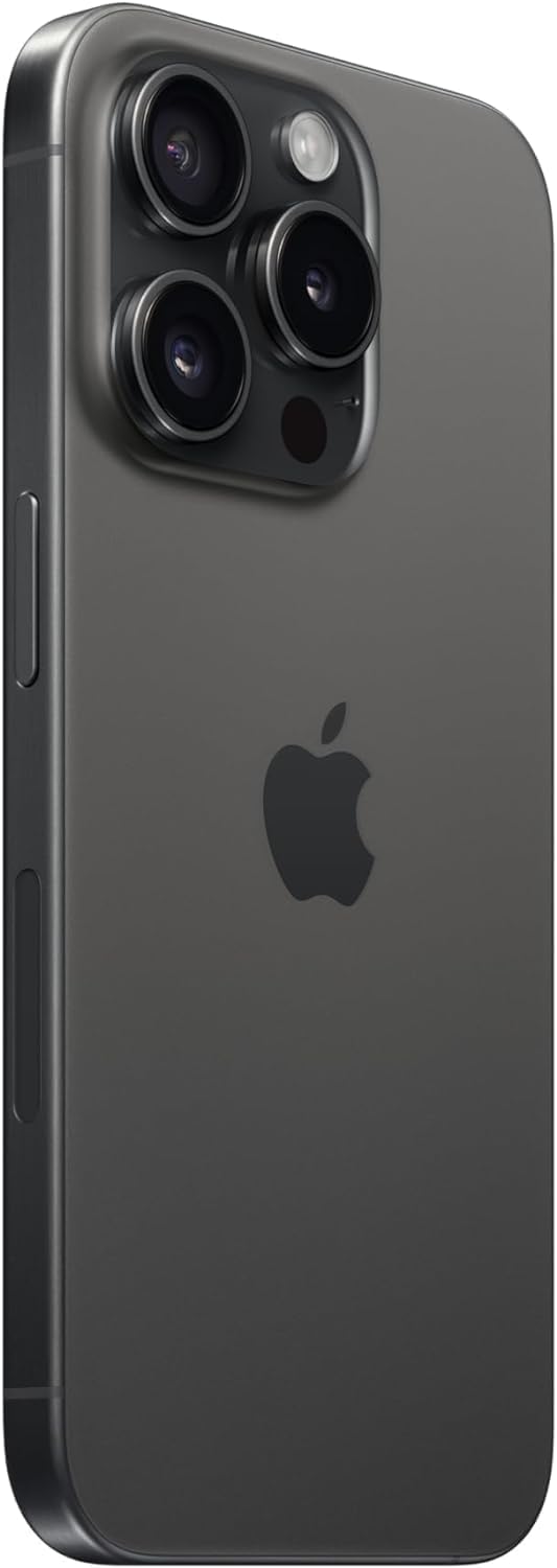 Apple iPhone 15 Pro, 512GB, Black Titanium – Cricket Wireless (Renewed) Apple iPhone 15 Pro, 512GB, Black Titanium – Cricket Wireless (Renewed)