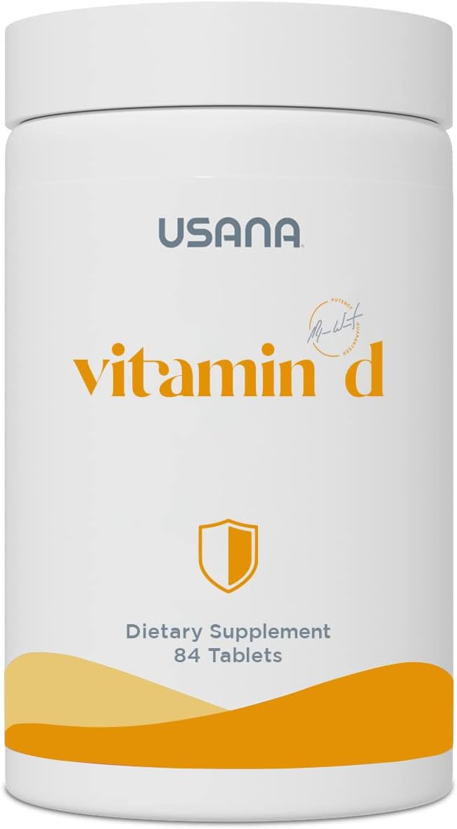 USANA Vitamin D Maximum-Strength 2,000 IU Vitamin D Supplement to Support an Already Healthy Immune System* – 84 Tablets USANA Vitamin D Maximum-Strength 2,000 IU Vitamin D Supplement to Support an Already Healthy Immune System* – 84 Tablets