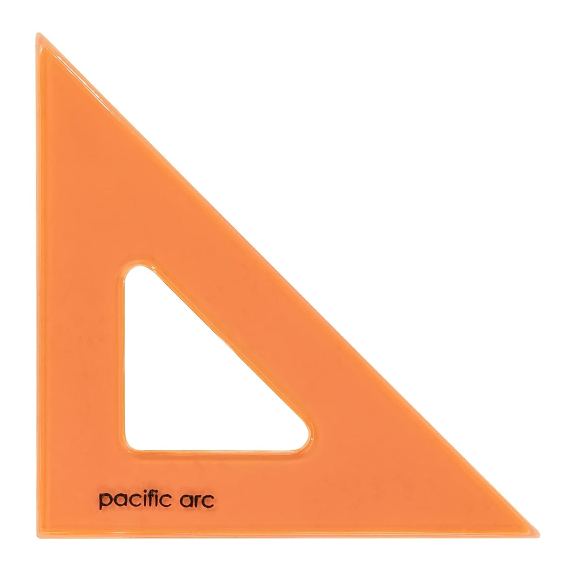 Pacific Arc’s Scholastic Triangle – 12 inch – Fluorescent – 45/90 Angle – Polystyrene – Inking Edge – Technical Drawing Tools, Drafting, Architect and Engineering. Pacific Arc’s Scholastic Triangle – 12 inch – Fluorescent – 45/90 Angle – Polystyrene – Inking Edge – Technical Drawing Tools, Drafting, Architect and Engineering.