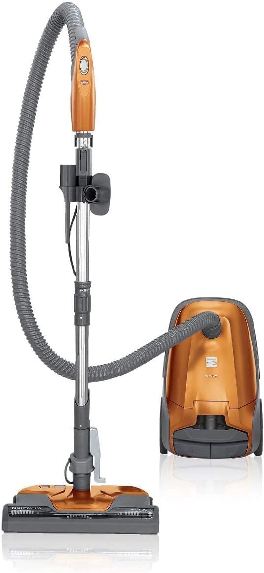 Kenmore 81214 200 Series Pet Friendly Lightweight Bagged Canister Vacuum with HEPA, 2 Motor System, and 3 Cleaning Tools-Orange Kenmore 81214 200 Series Pet Friendly Lightweight Bagged Canister Vacuum with HEPA, 2 Motor System, and 3 Cleaning Tools-Orange