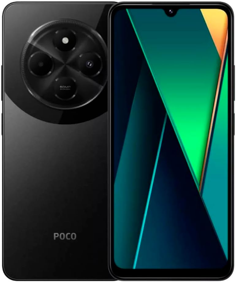 Poco C75 4G LTE GSM (128GB + 6GB) 50MP Triple Camera 6.88″ Octa Core (for Tmobile Mint Tello & Global) Unlocked + (w/Fast 33w Car) (Black) Poco C75 4G LTE GSM (128GB + 6GB) 50MP Triple Camera 6.88″ Octa Core (for Tmobile Mint Tello & Global) Unlocked + (w/Fast 33w Car) (Black)