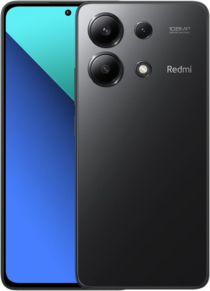 Xiaomi Redmi Note 13 4G LTE (128GB + 6GB) 6.67″ 108MP (for Tmobile Mint Tello & Global) Global Bands Unlocked (Midnight Black Global Version) Xiaomi Redmi Note 13 4G LTE (128GB + 6GB) 6.67″ 108MP (for Tmobile Mint Tello & Global) Global Bands Unlocked (Midnight Black Global Version)